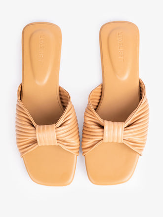 pleated-bow-flats