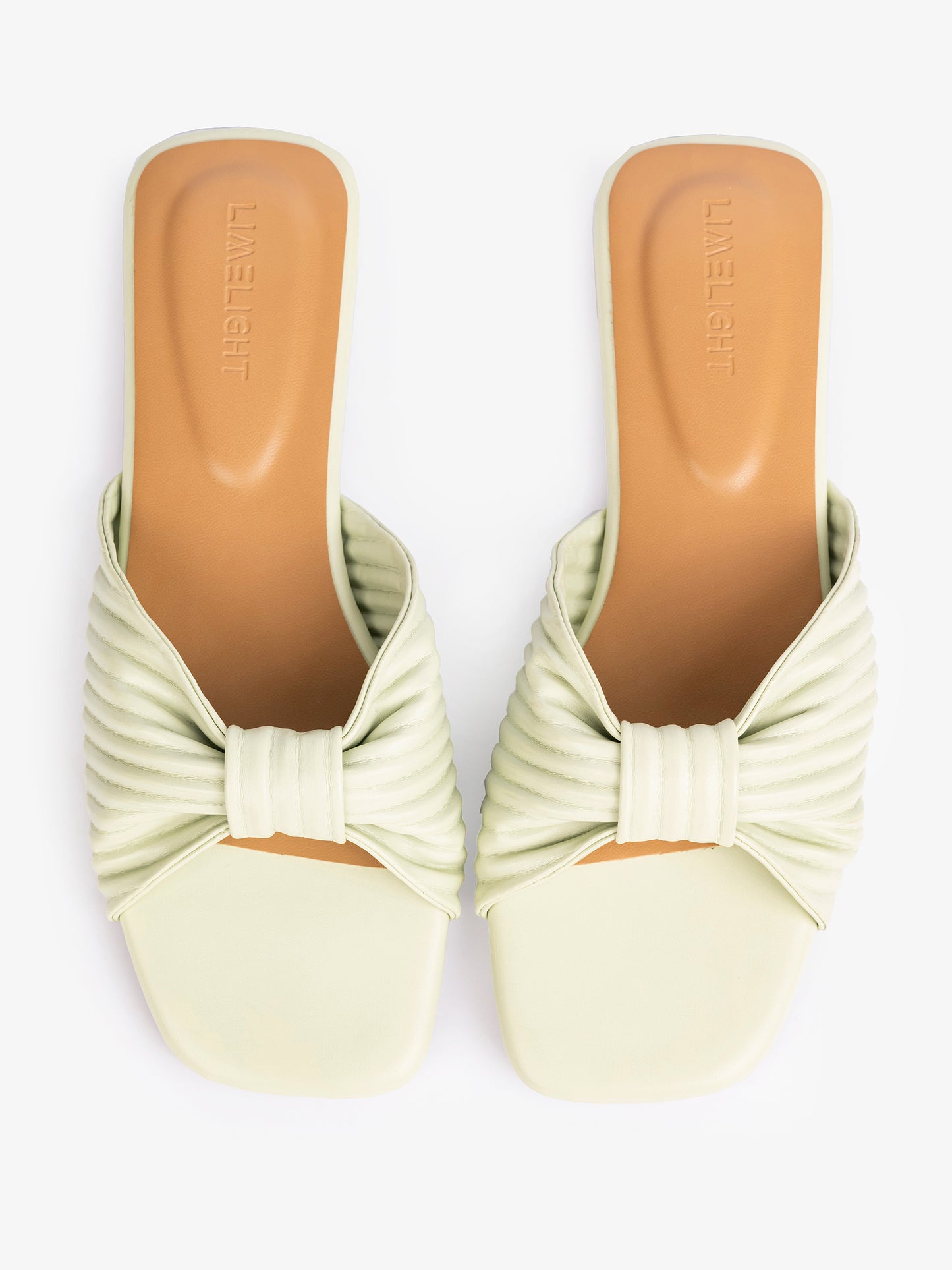 Pleated Bow Flats