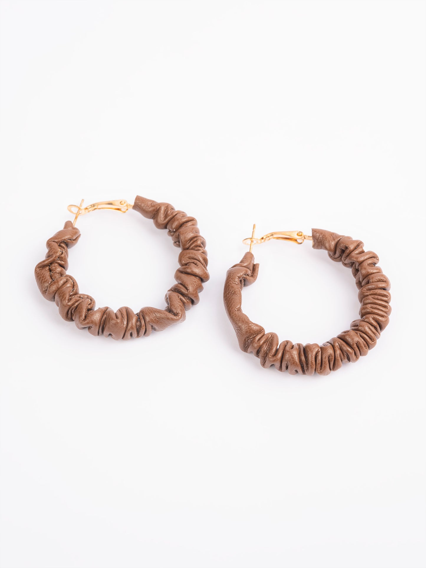 Leather Hook Earings