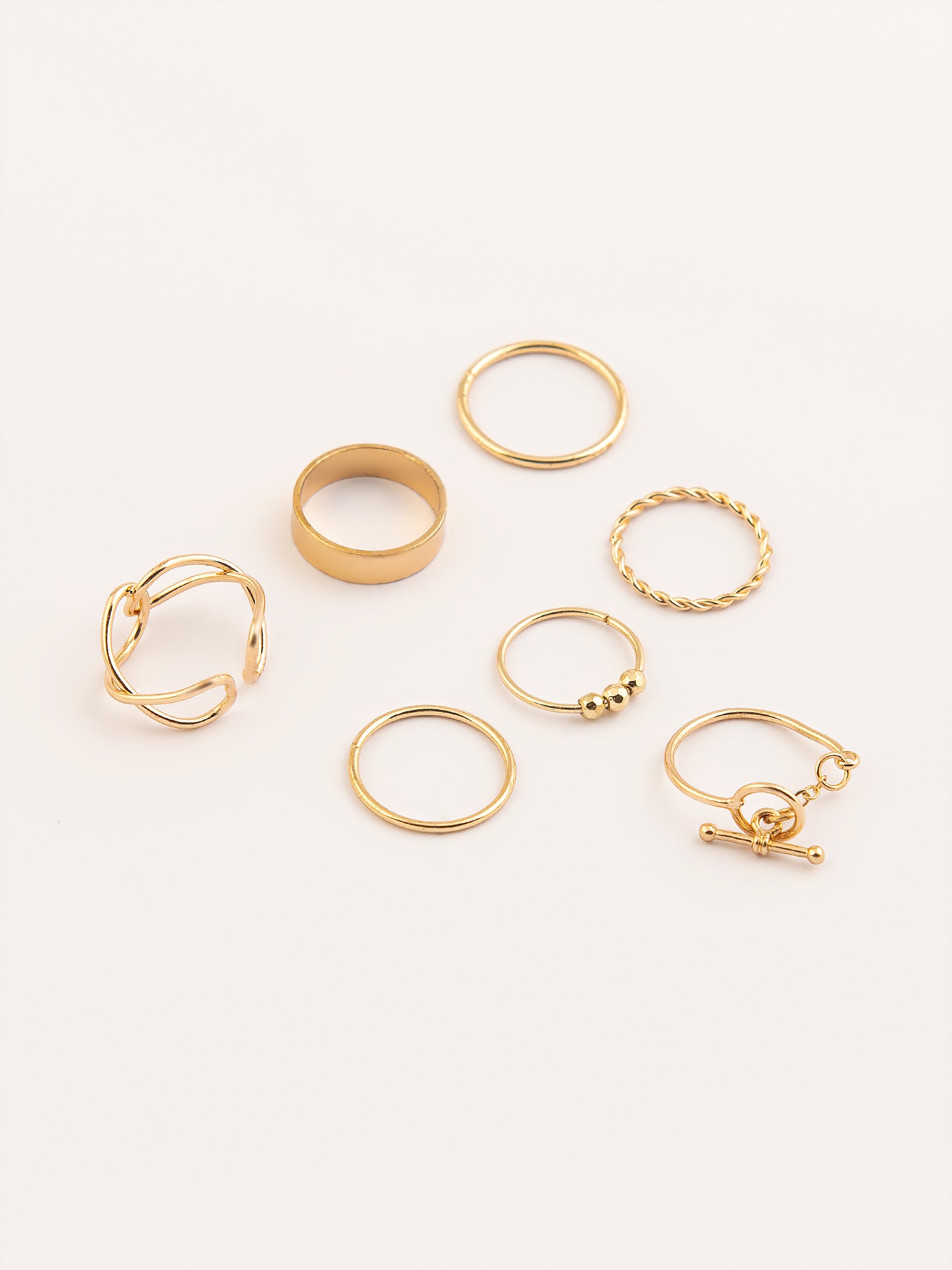 Classic Gold Ring Set – Limelightpk