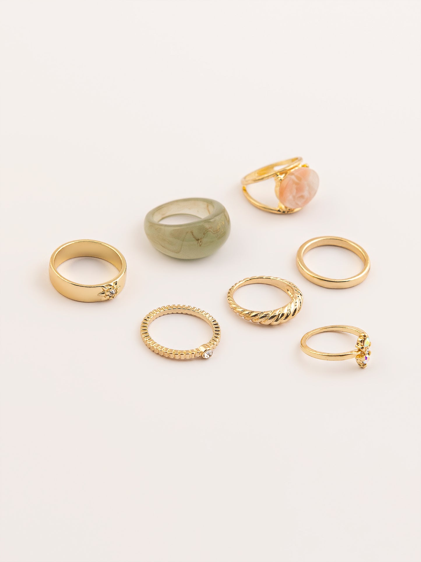 Bold Textured Rings