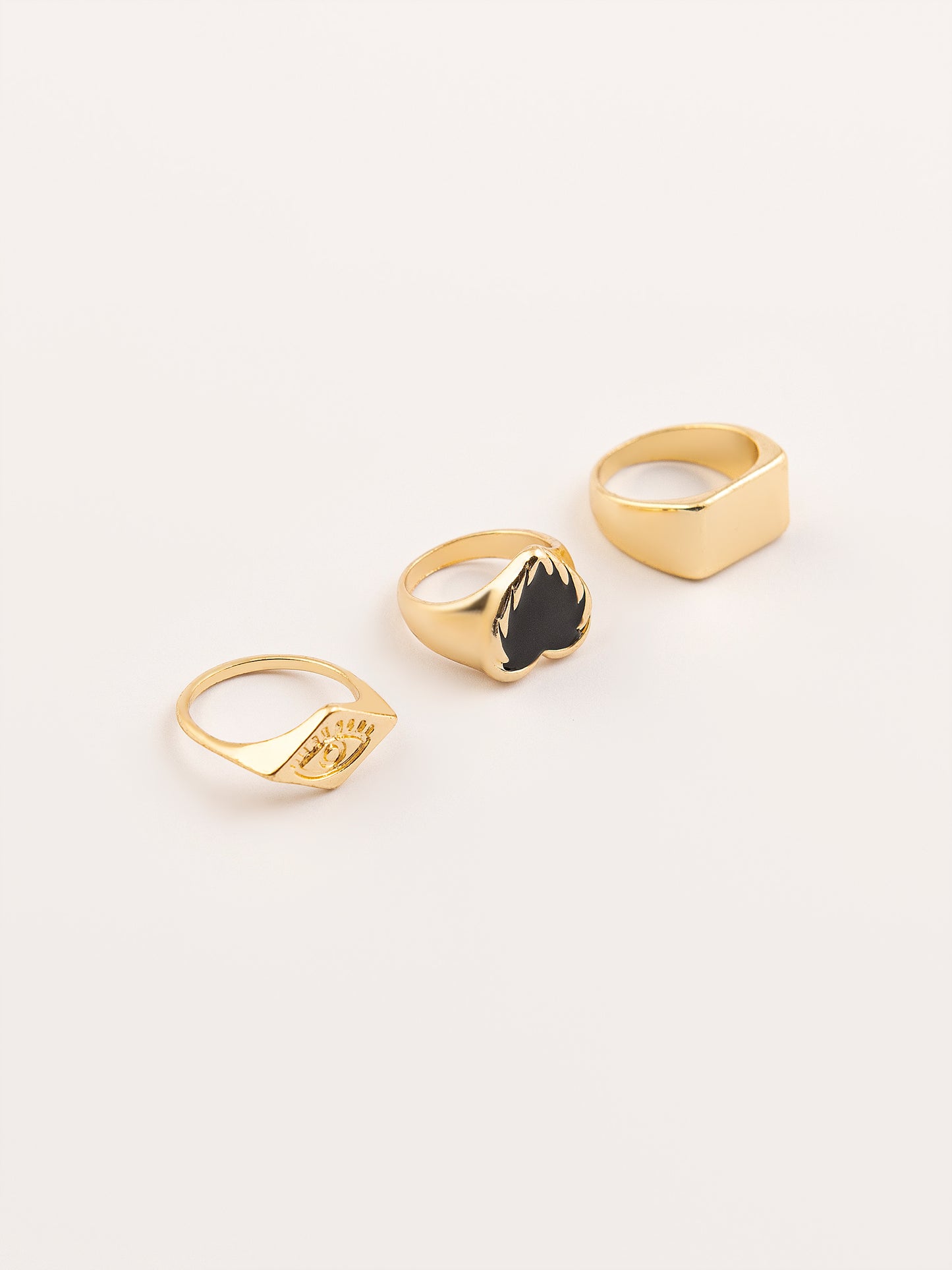 Classic Bold Ring Set