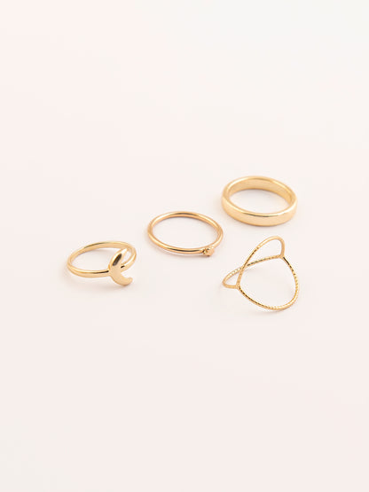 Contemporary Rings Set