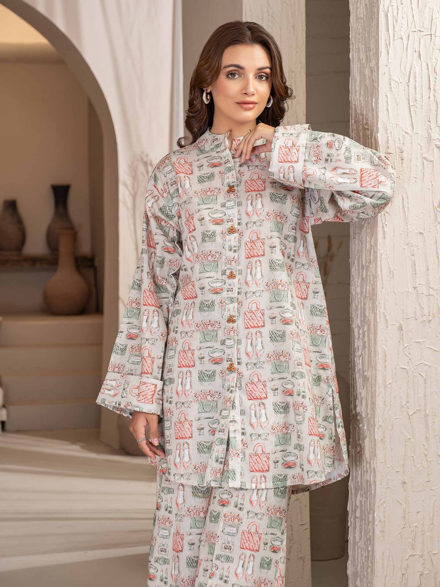 Khaddar Shirt-Printed (Unstitched)