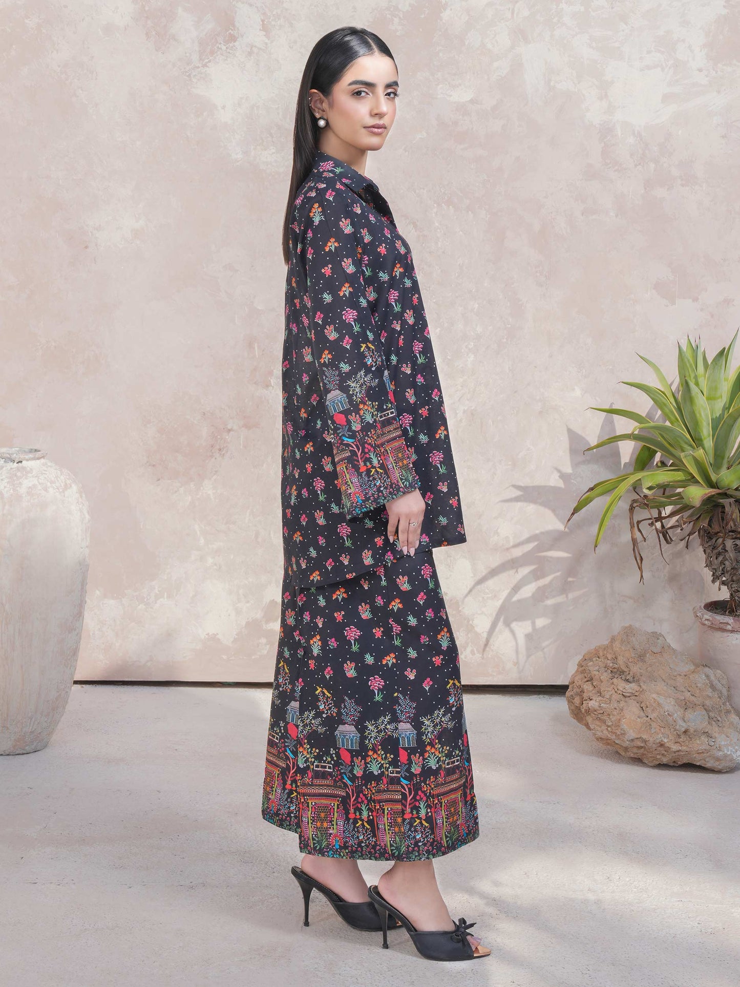 2 Piece Lawn Suit-Printed (Unstitched)