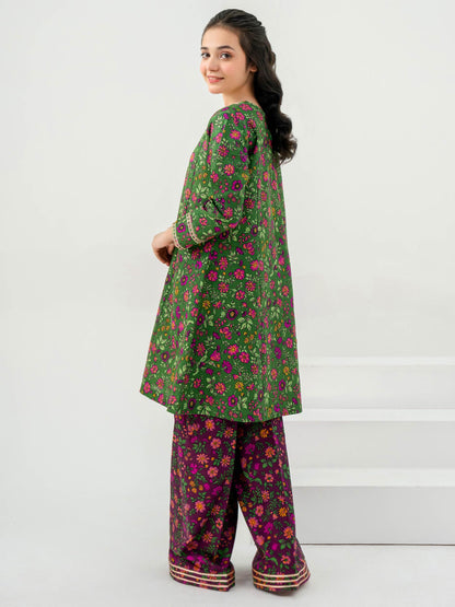 2 Piece Khaddar Suit-Embroidered