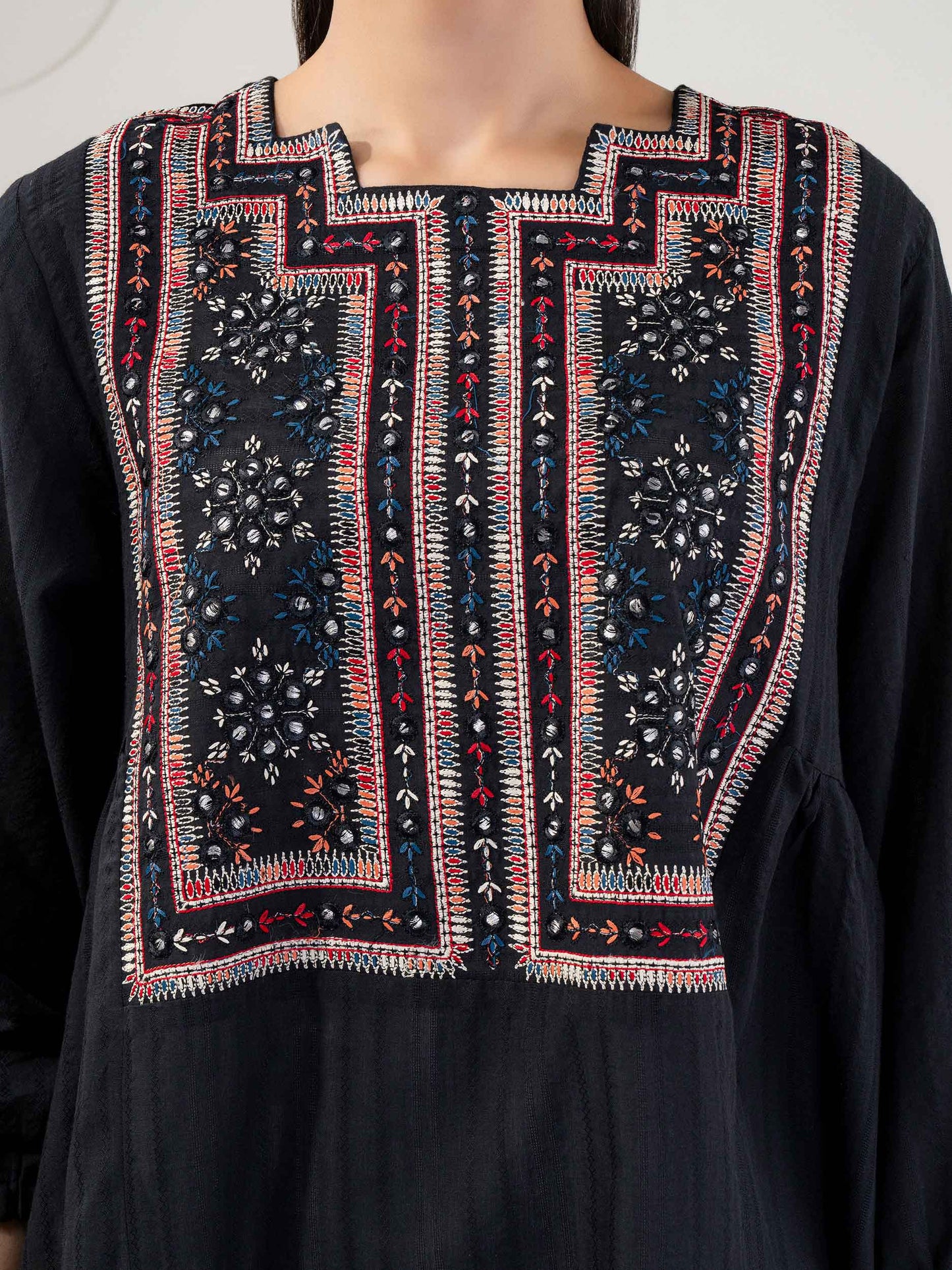 Lawn Kurti-Embroidered (Pret)