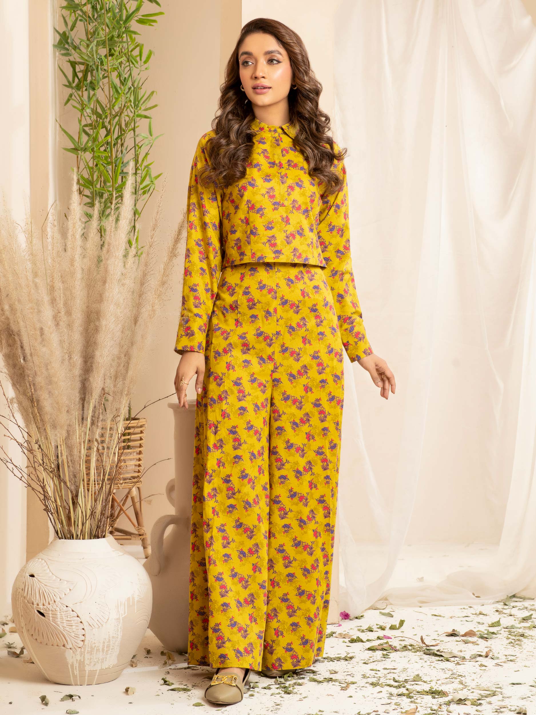 Khaddar Shirt -Printed (Unstitched) – Limelightpk