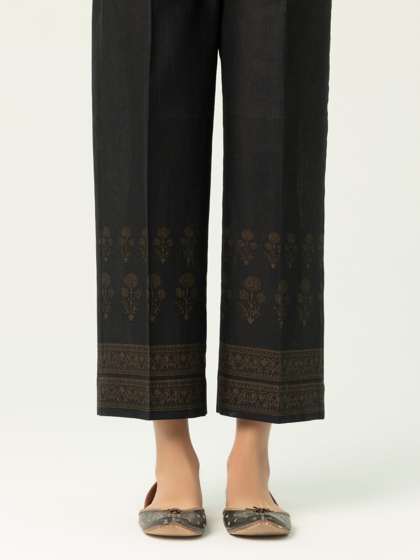 Khaddar Trouser-Printed (Unstitched)