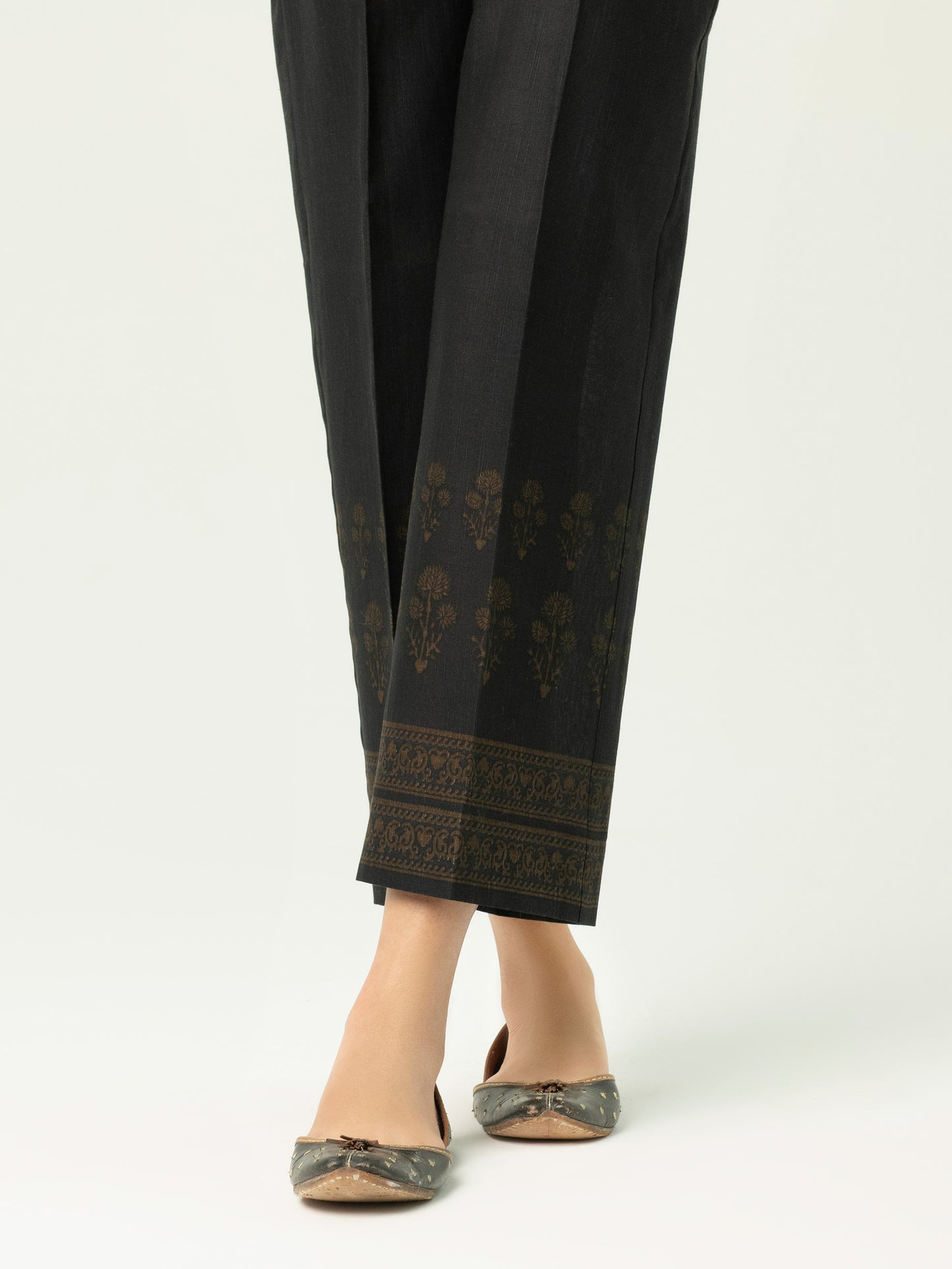 Khaddar Trouser-Printed (Unstitched)