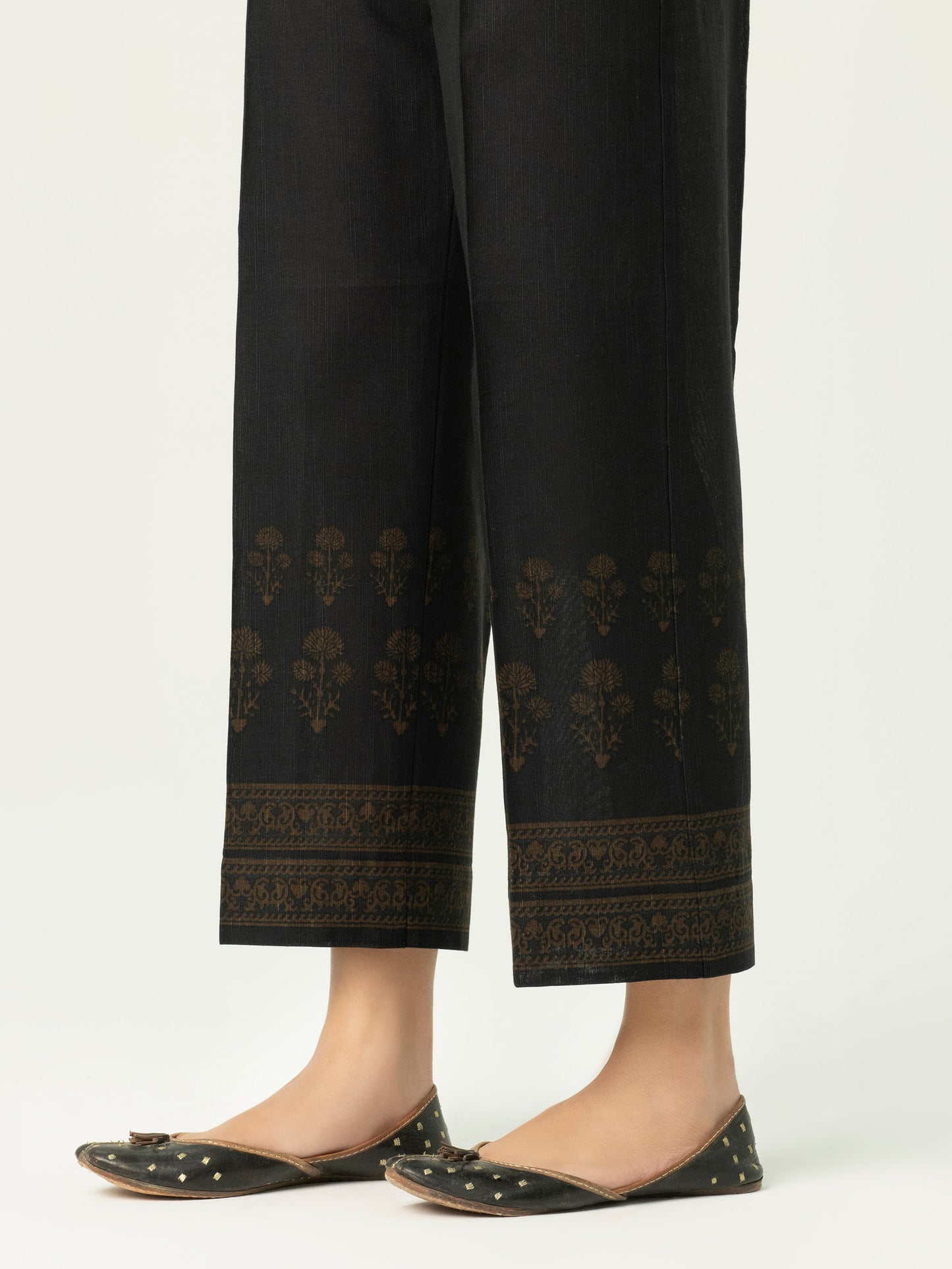 Khaddar Trouser-Printed (Unstitched)