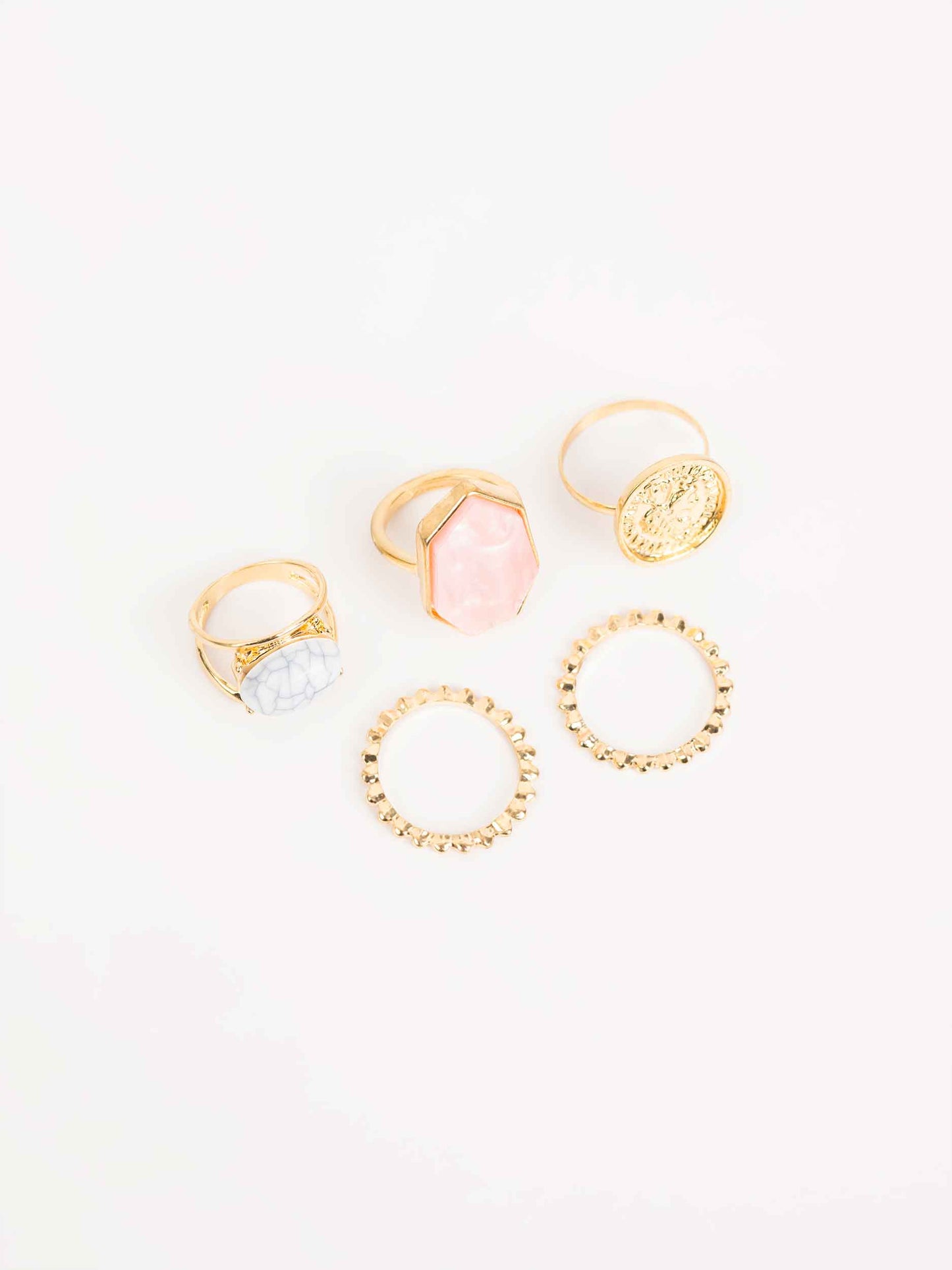 Marble Ring Set