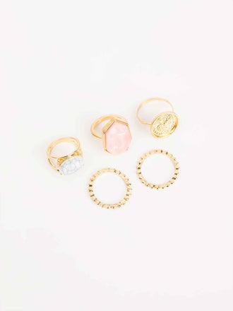 marble-ring-set