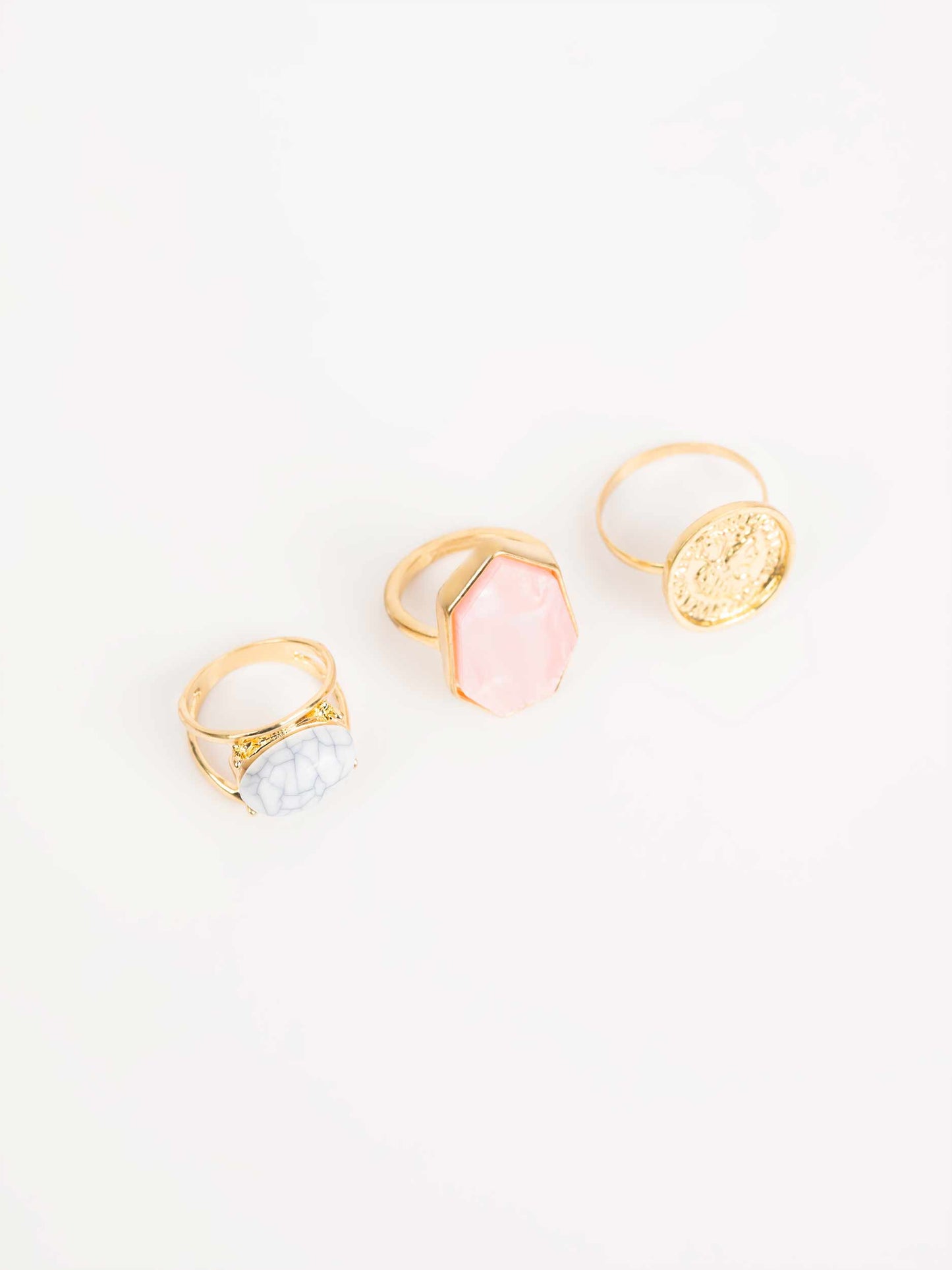 Marble Ring Set