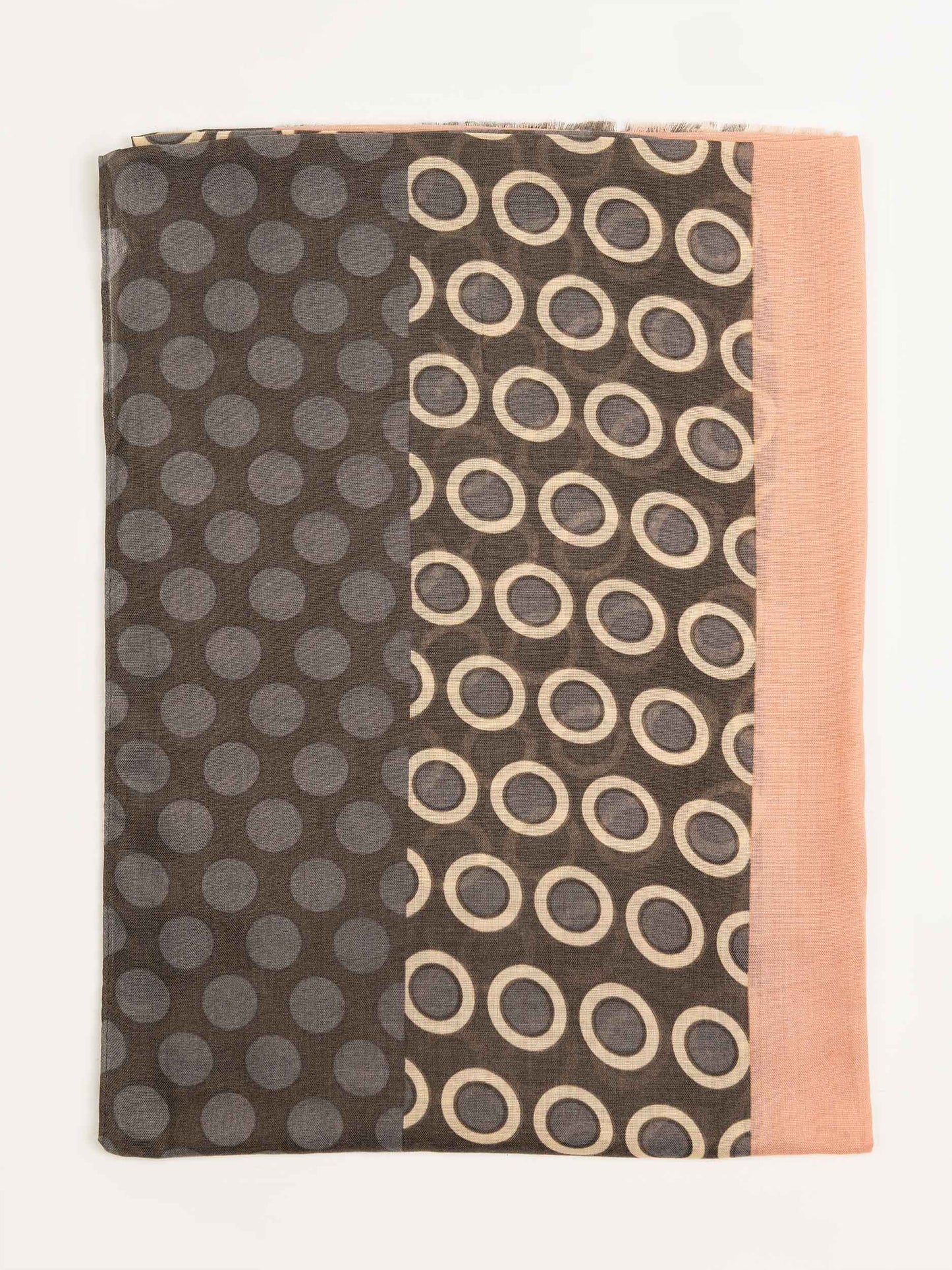 Polkadot Printed Viscose Scarf