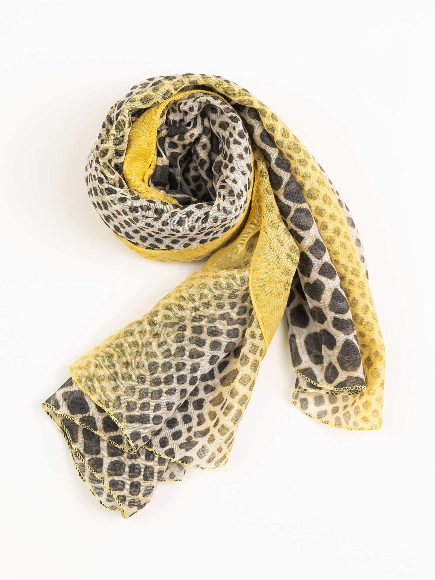 Animal Printed Viscose Scarf