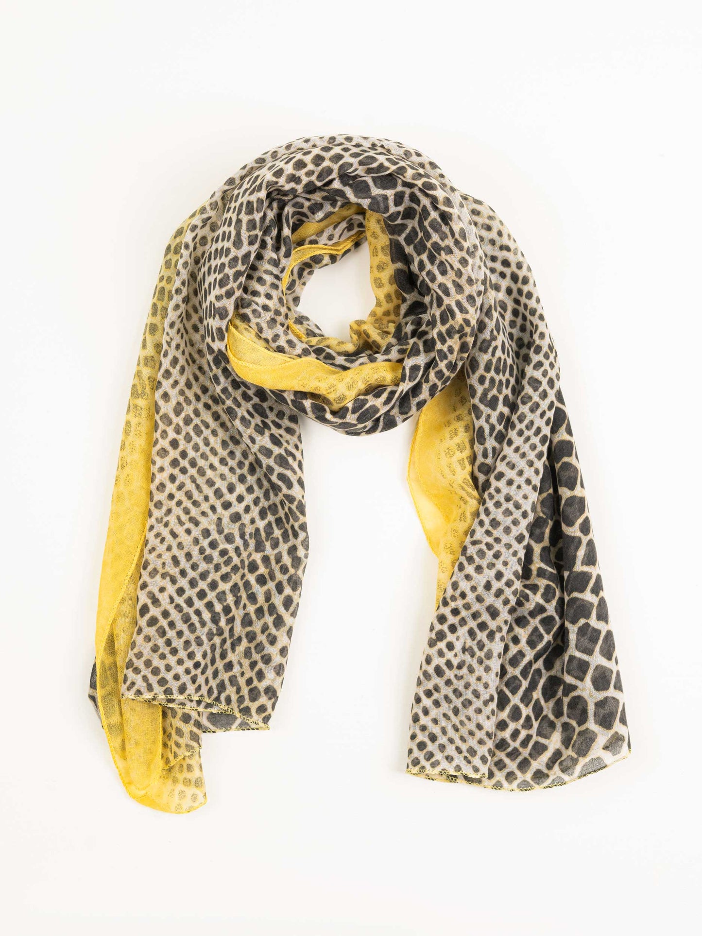 Animal Printed Viscose Scarf