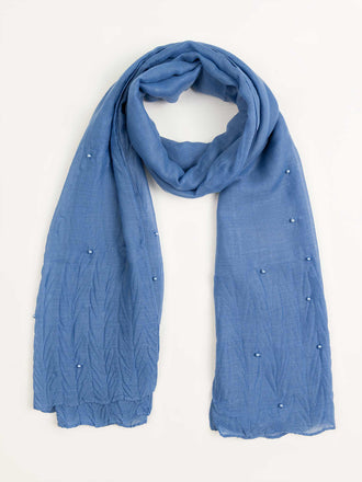 dyed-pearl-embellished-scarf