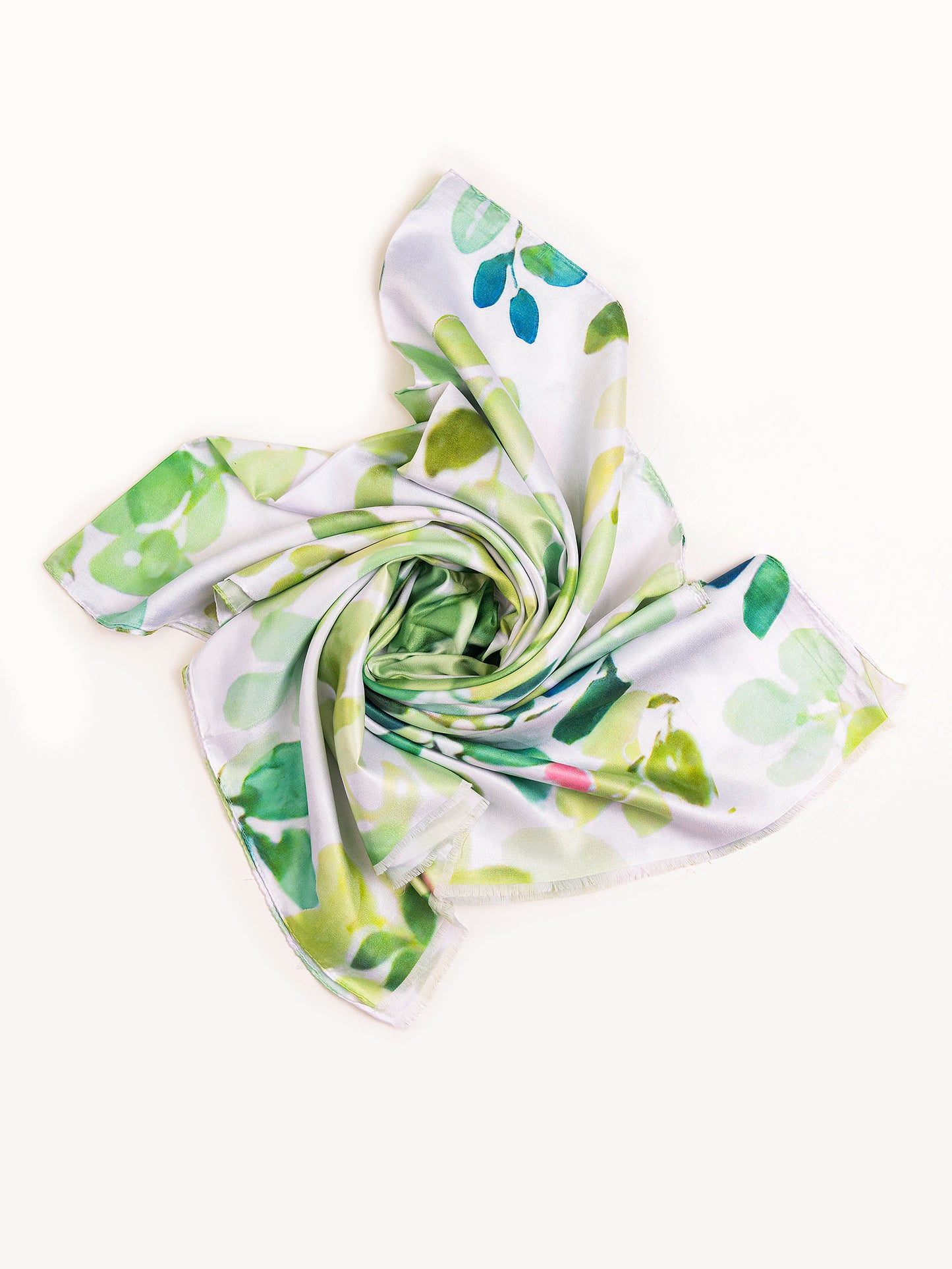 Printed Satin Scarf