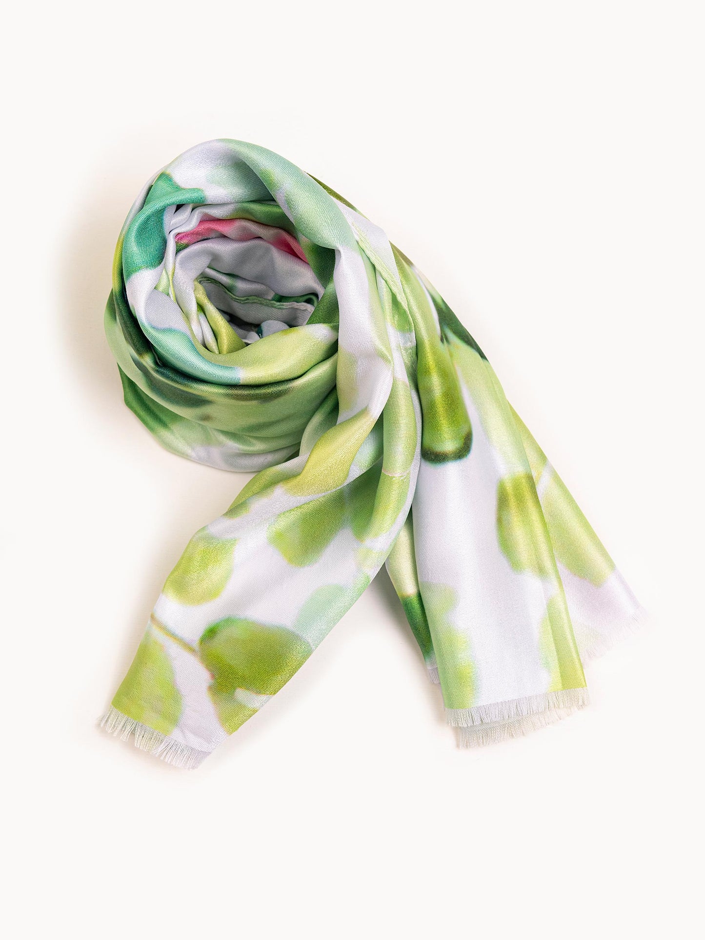 Printed Satin Scarf