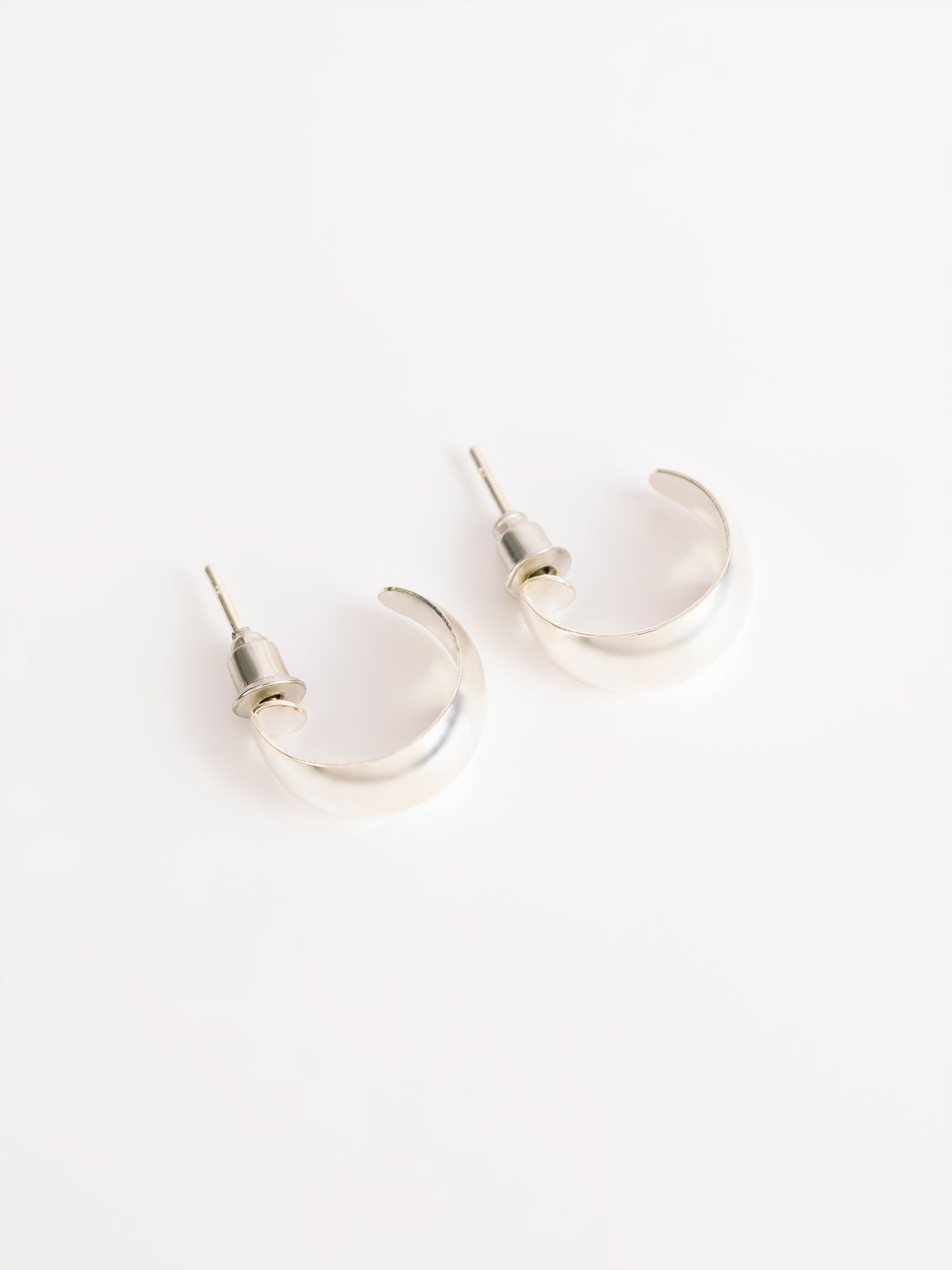 Mini Half Moon Earrings