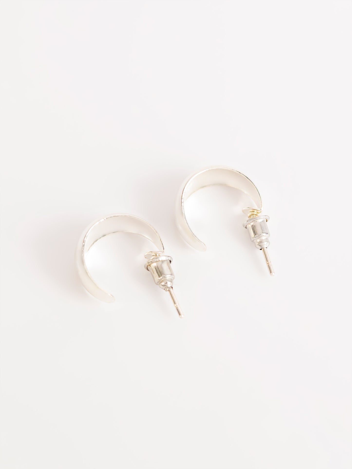 Mini Half Moon Earrings