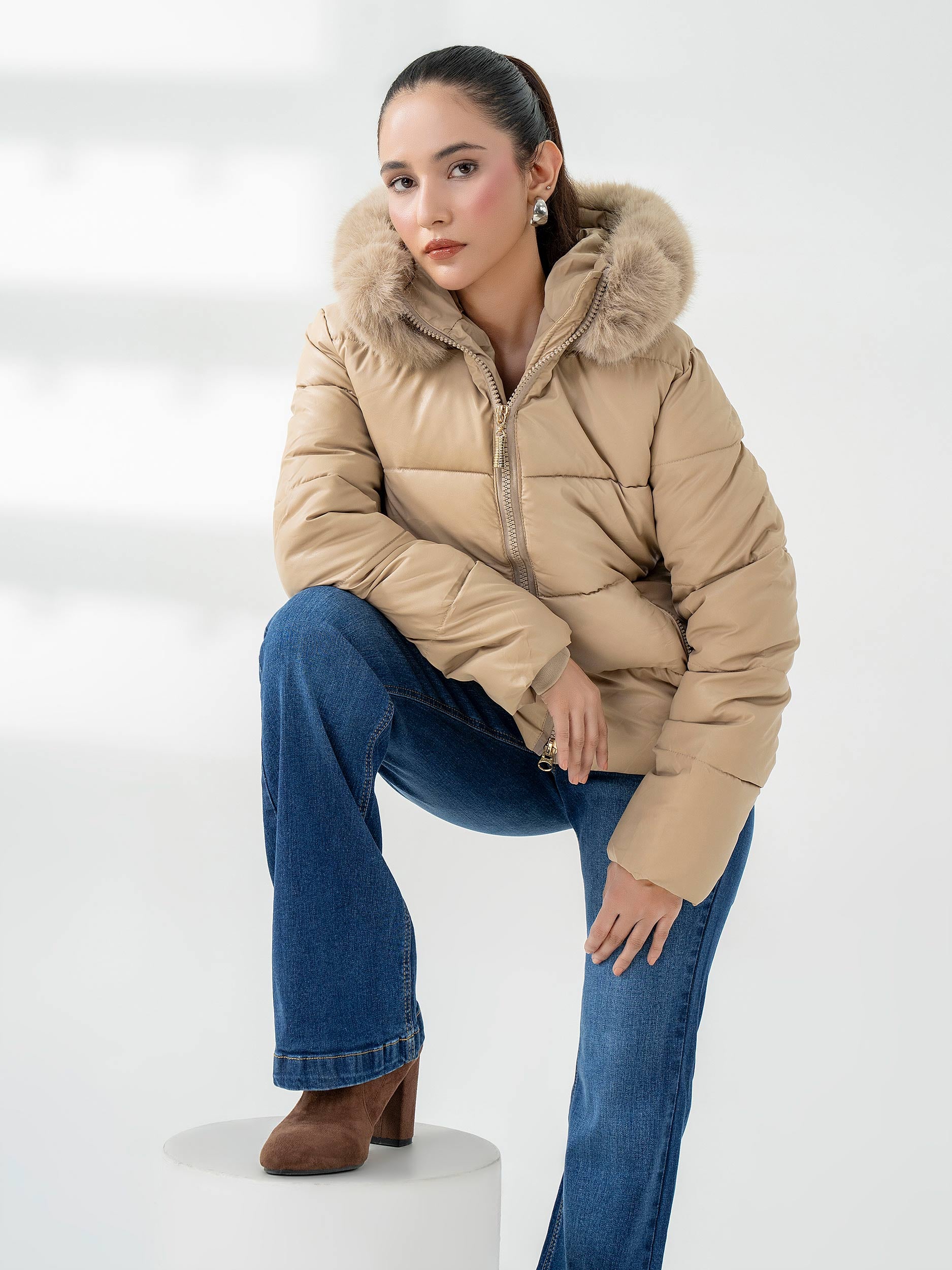 Lightweight fur jacket hotsell