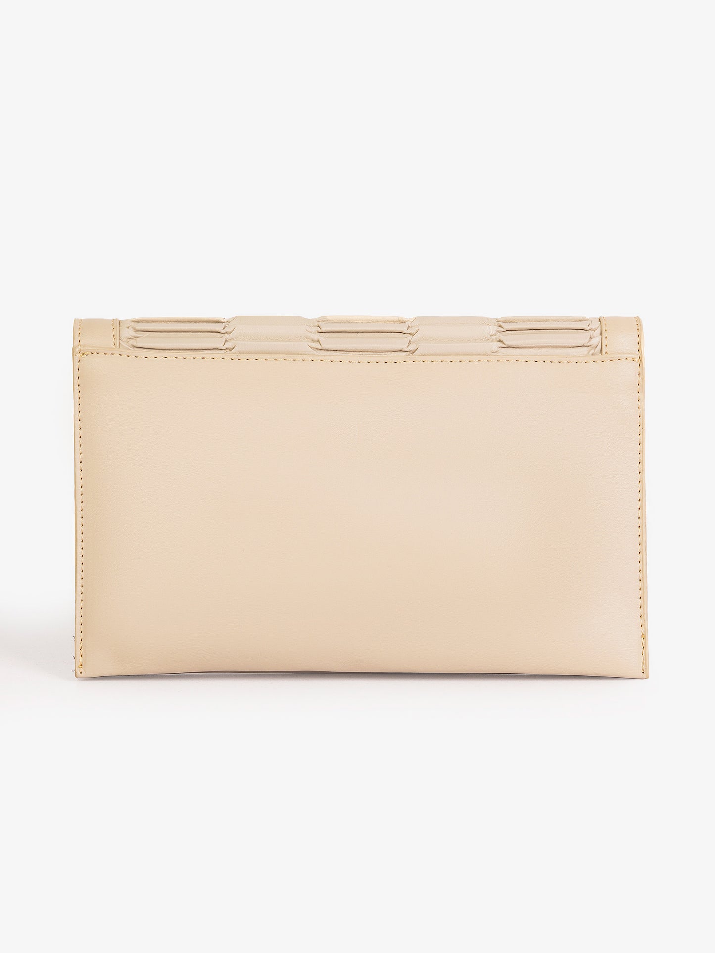 Pleated Flap Clutch