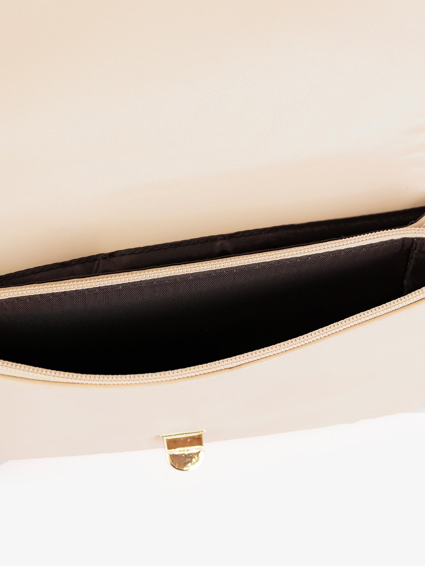 Pleated Flap Clutch