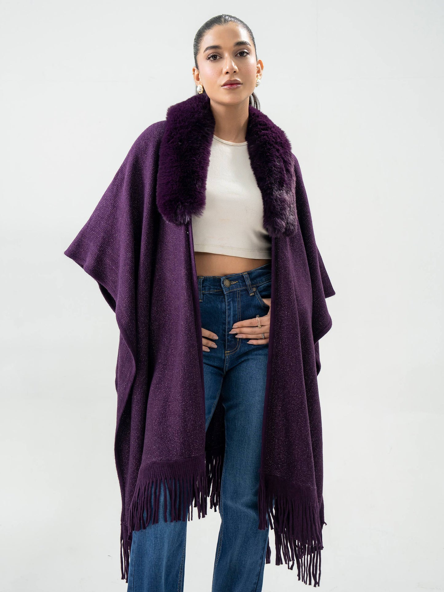 Fur Cape Shawl