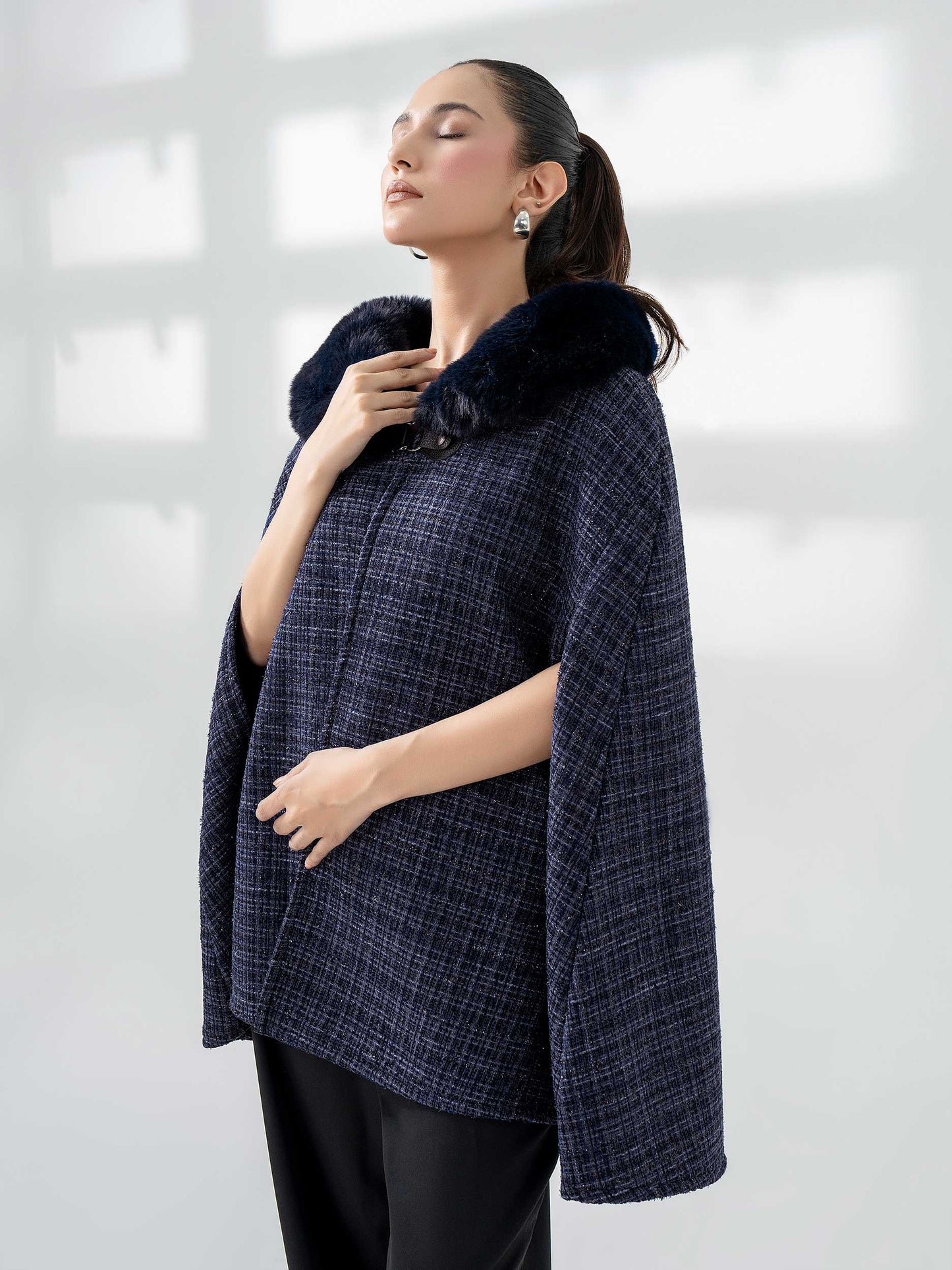 Woolen Cape Shawl