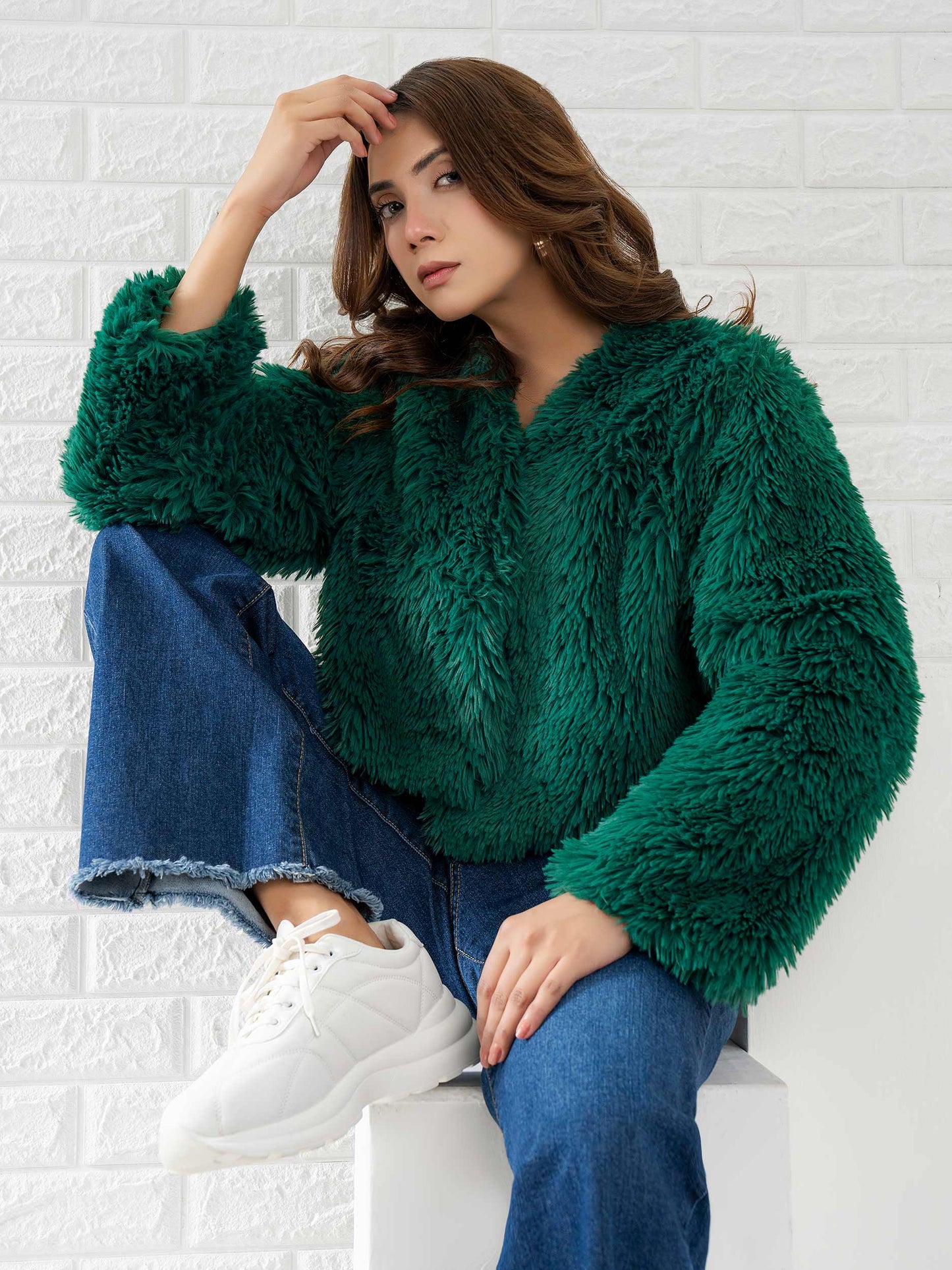 Fur Cardigan