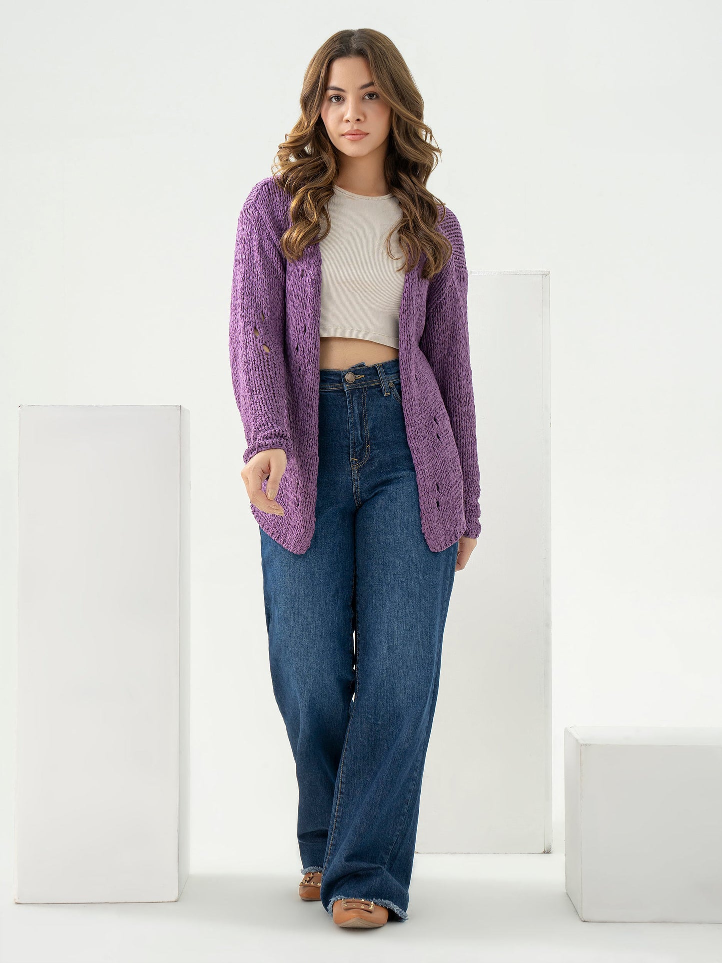 Chunky Knit Cardigan