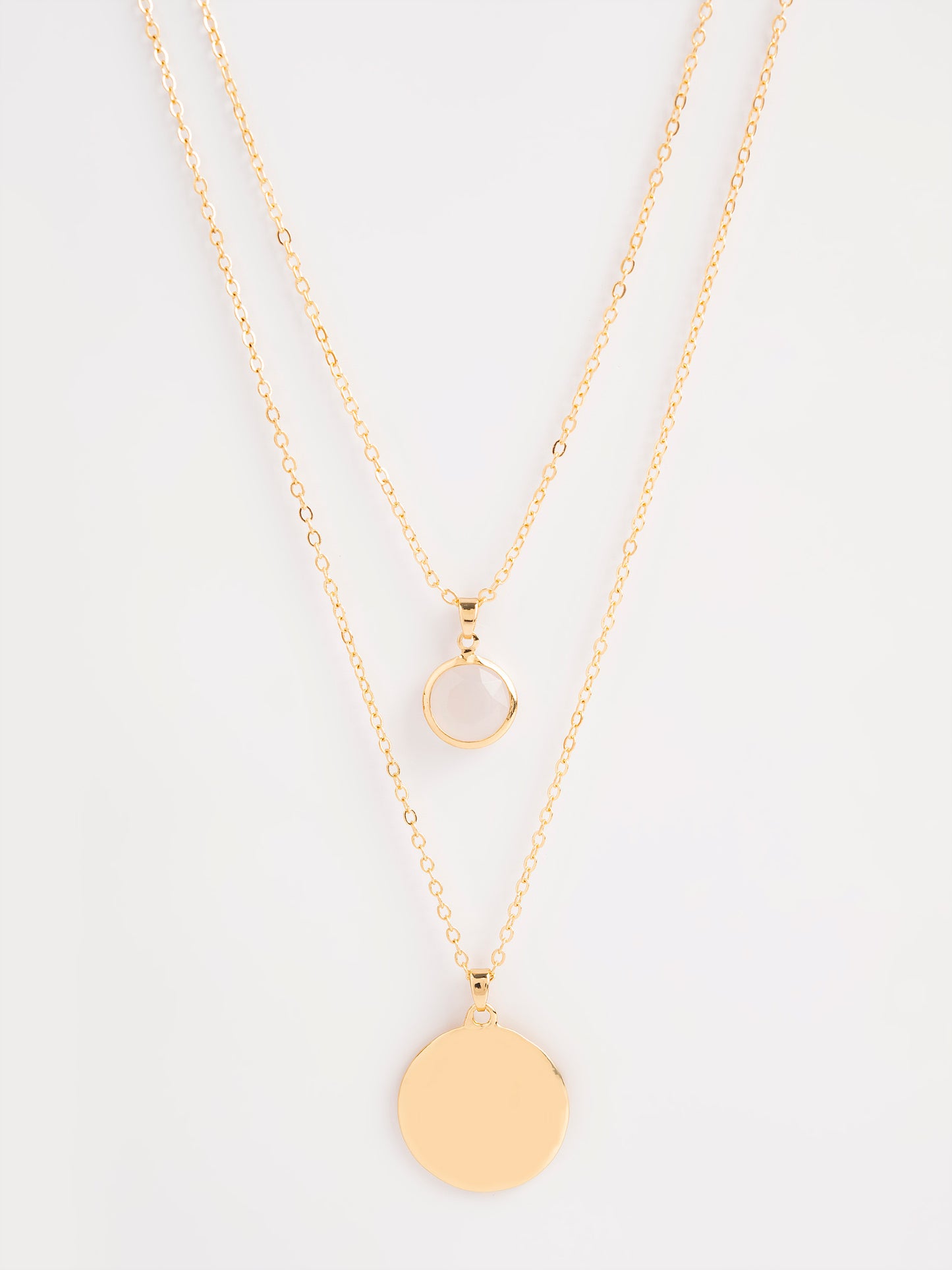 Round Pendant Necklace