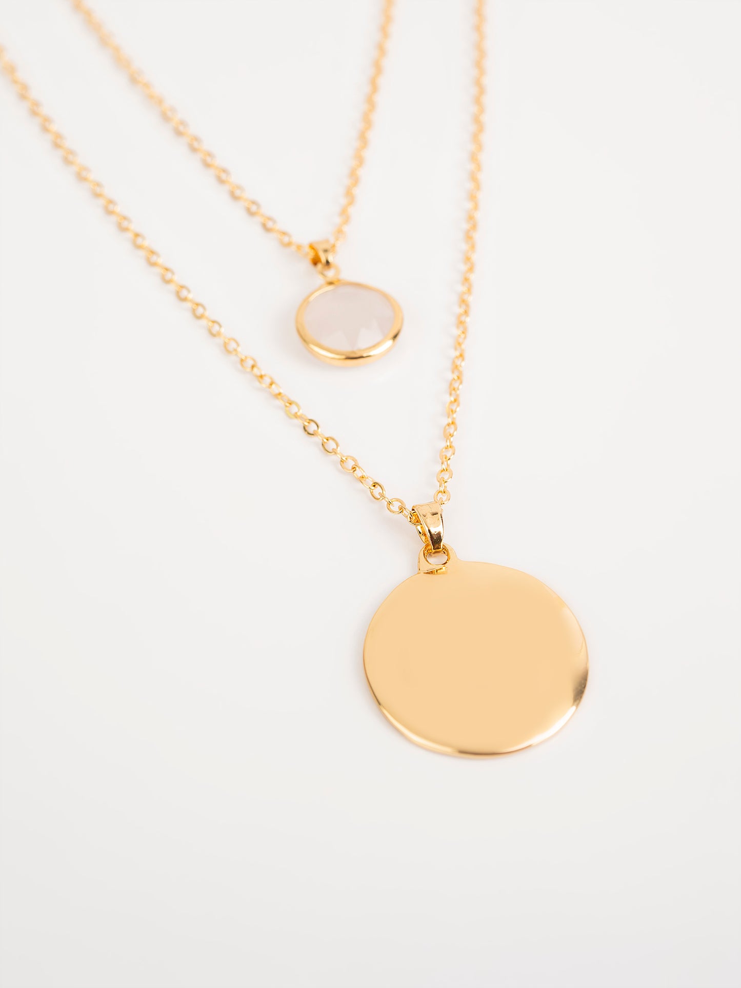 Round Pendant Necklace