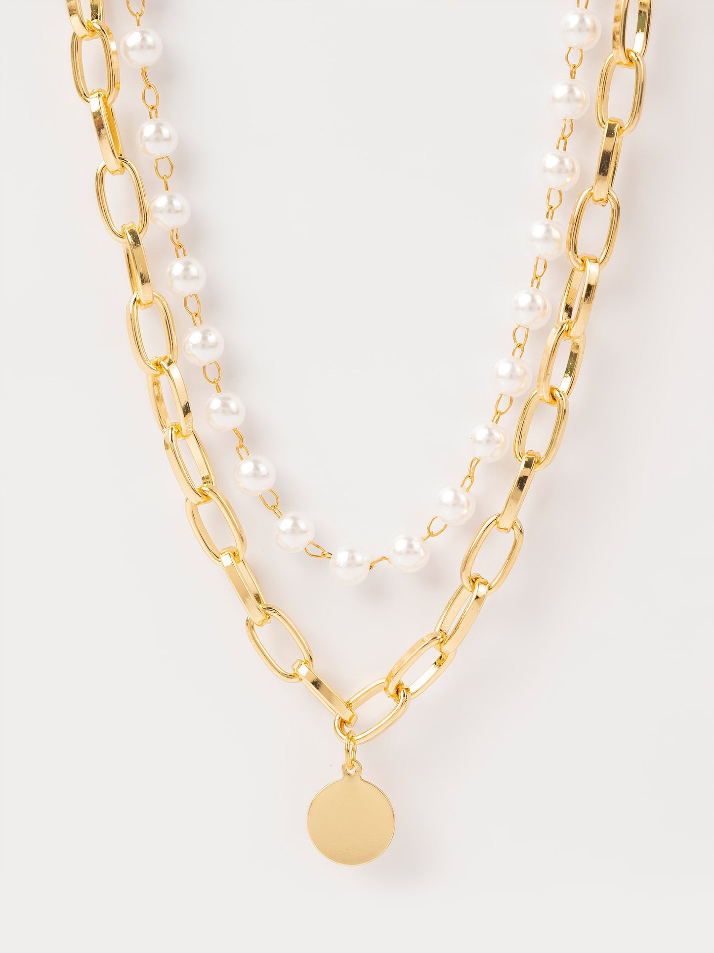 Layered Pearl Necklace