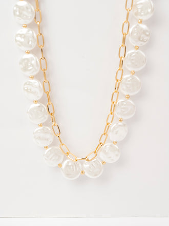 hanging-pearl-charm-necklace