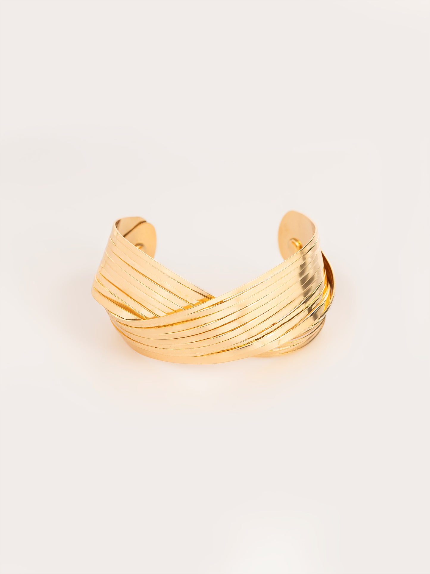 Criss-Cross Cuff Bracelet