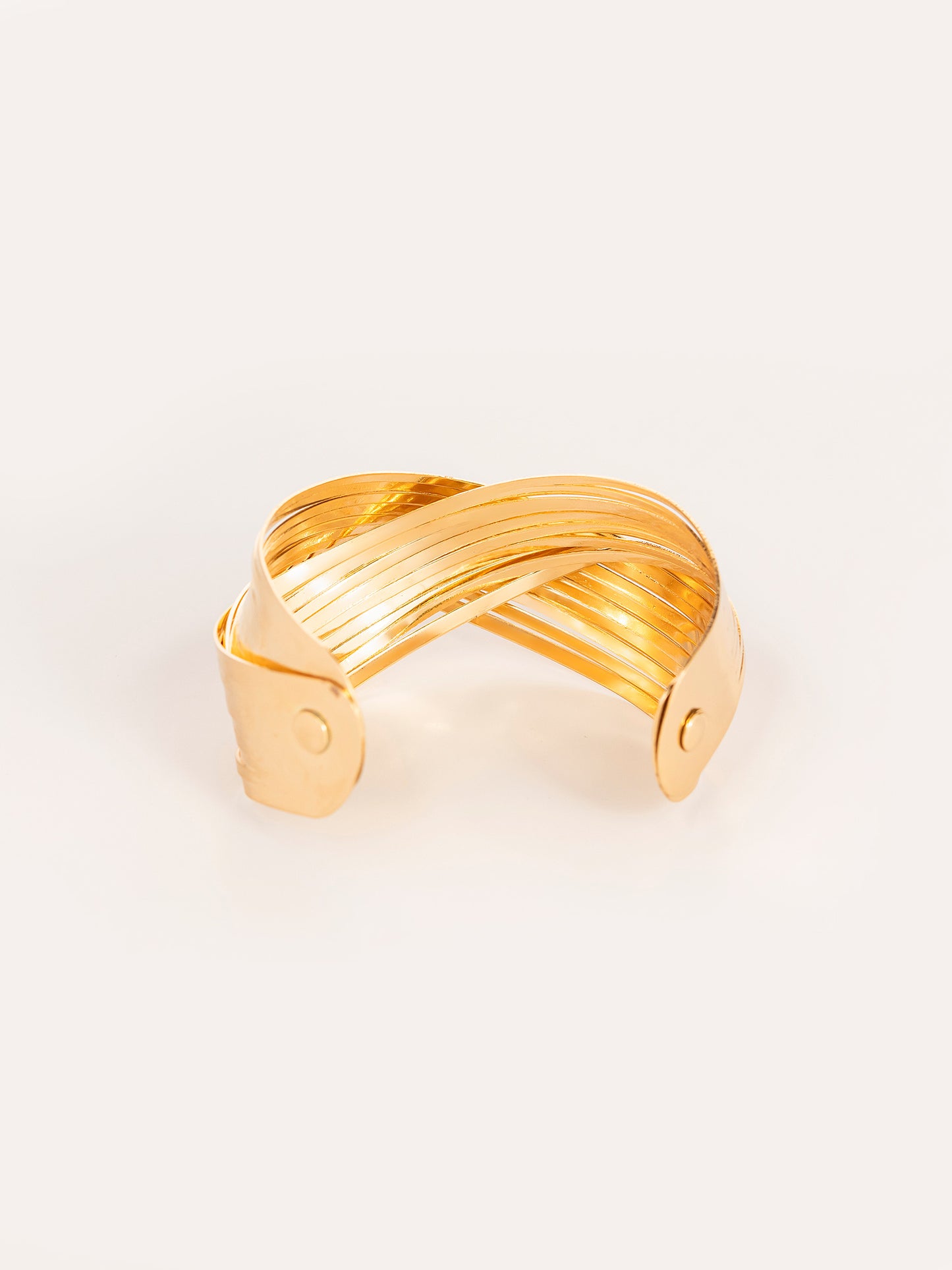 Criss-Cross Cuff Bracelet