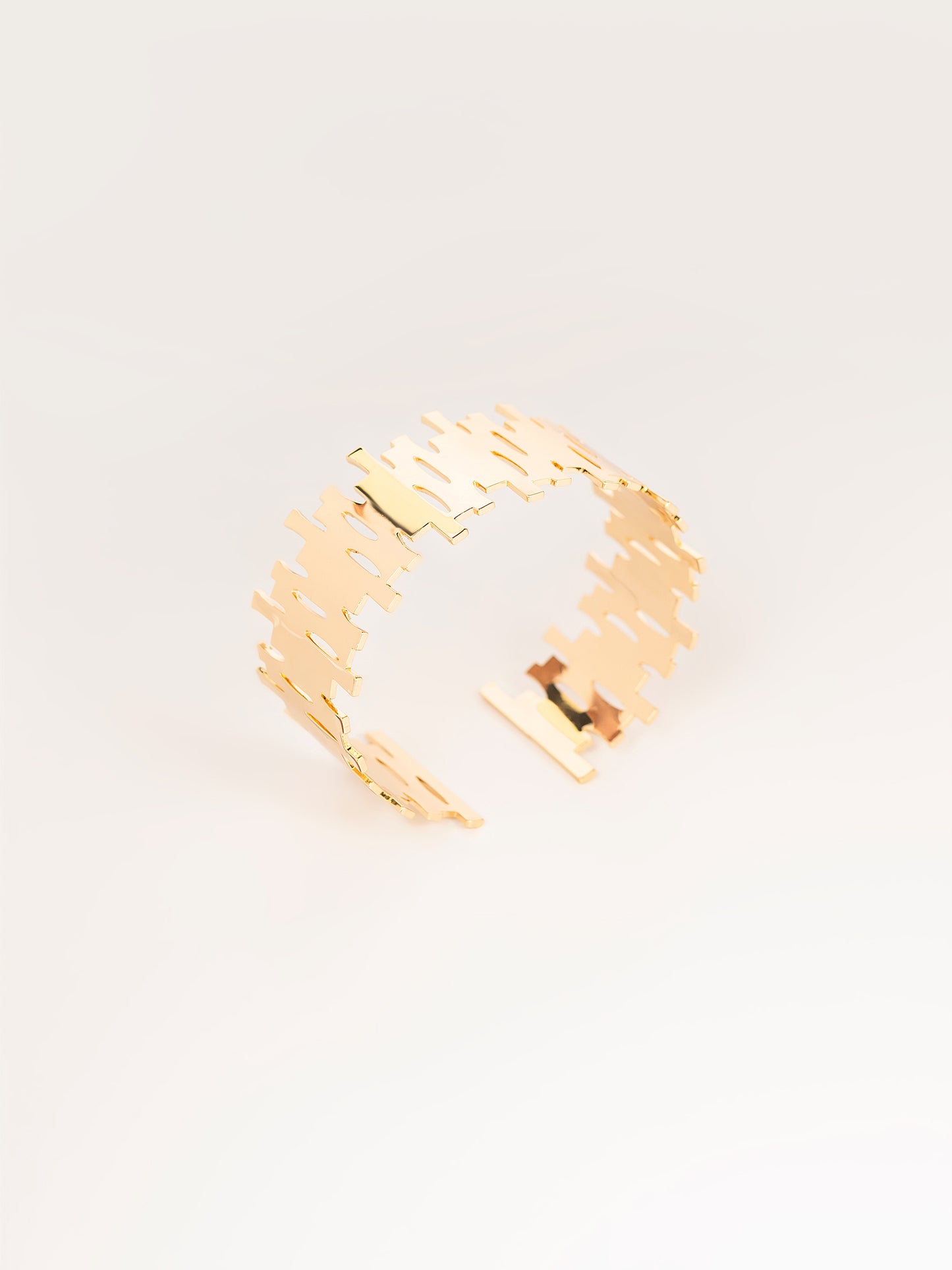 Geometric Cuff Bracelet