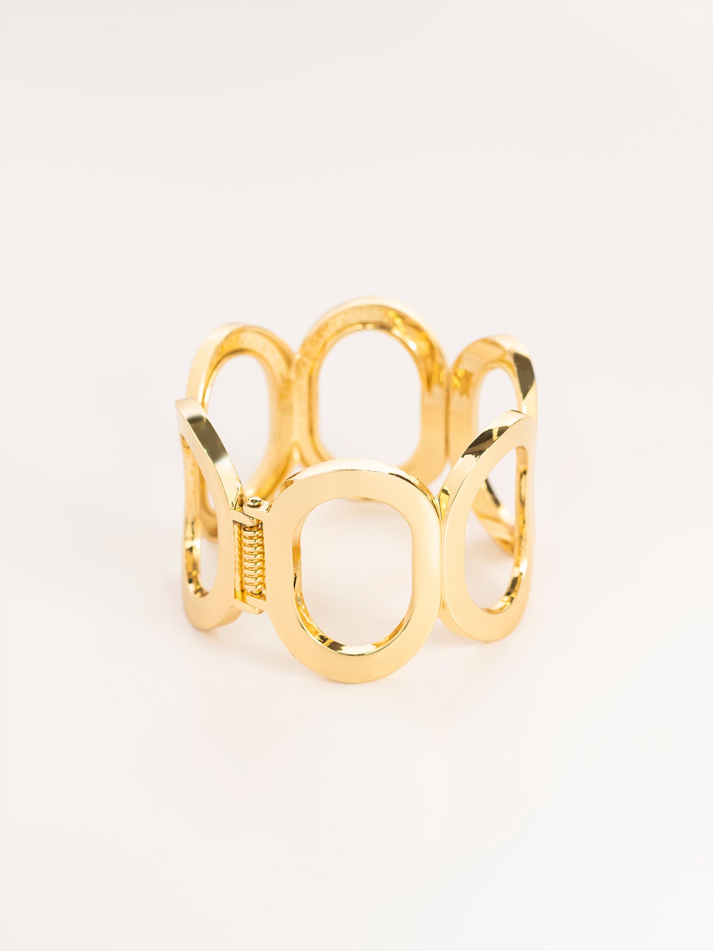 Chunky Gold Cuff Bracelet