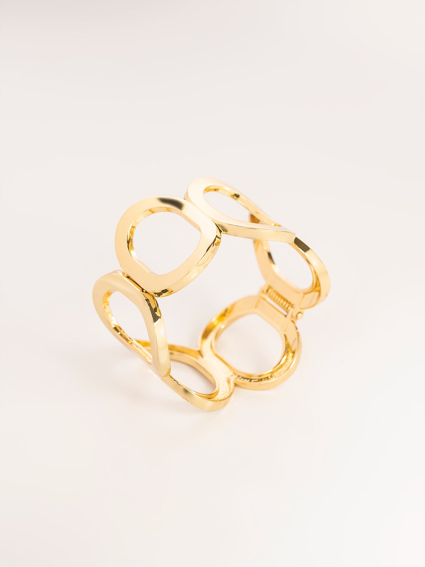 Chunky Gold Cuff Bracelet