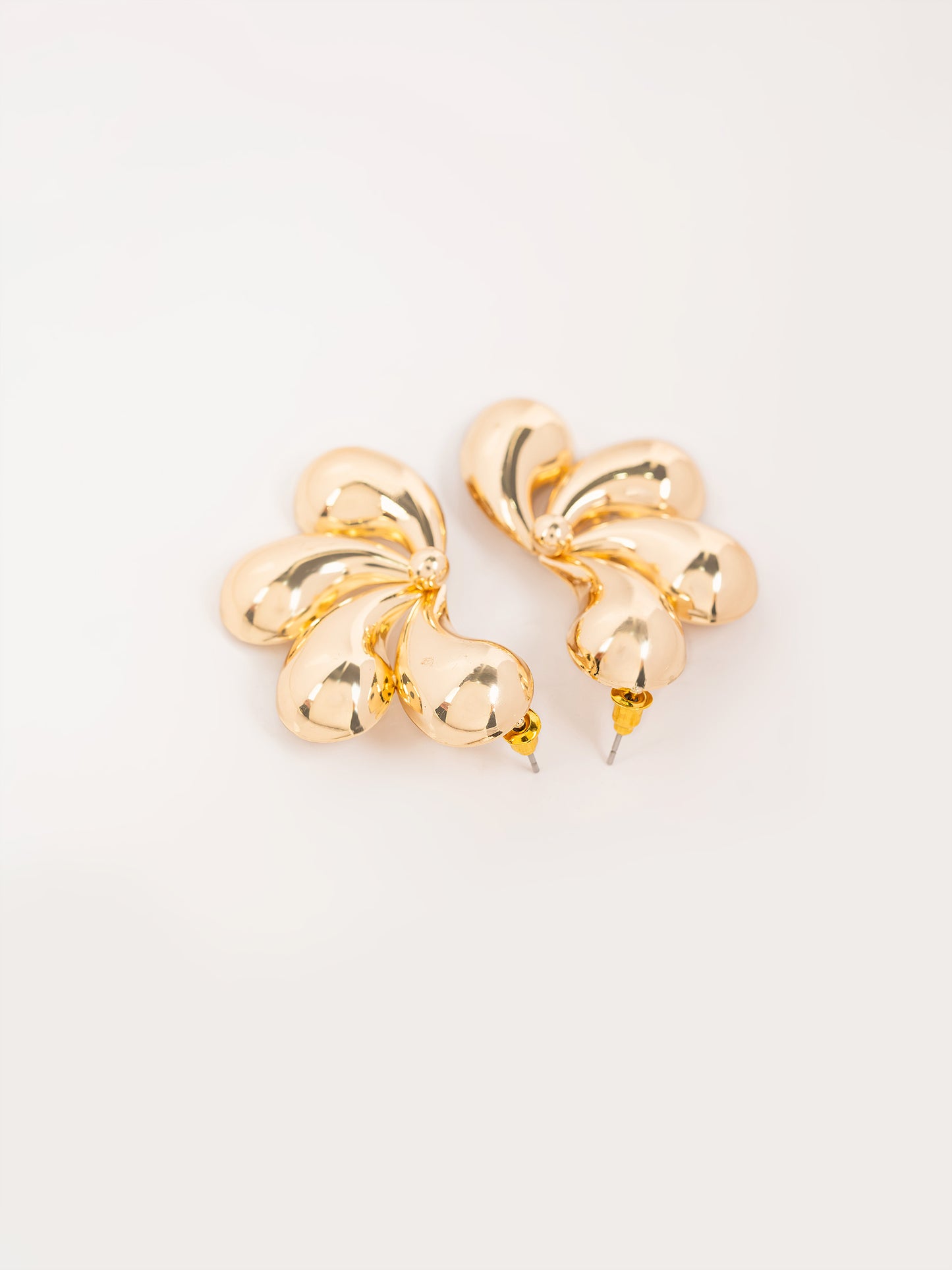 Abstract Floral Earrings