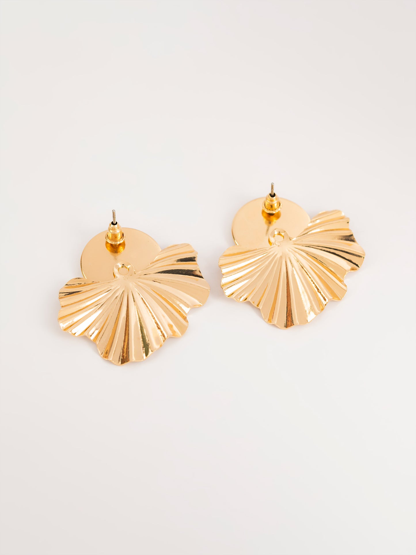 Classic Pleated Earrings