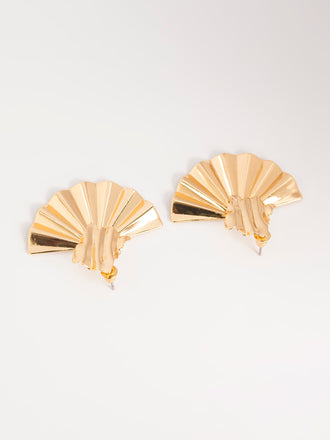 fan-pleated-earrings