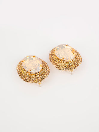 rhinestone-oval-stud-earrings