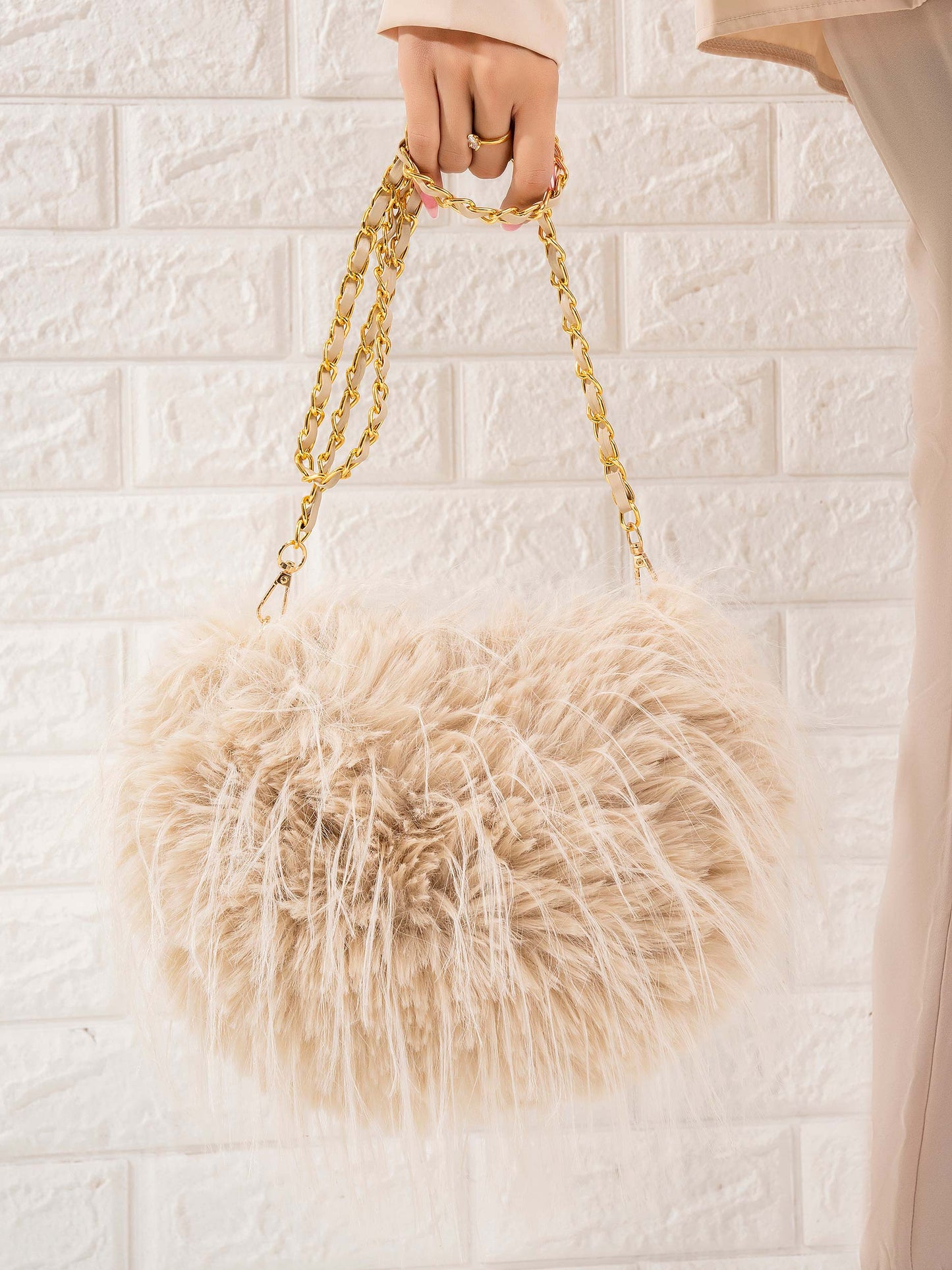 Fur Handbag