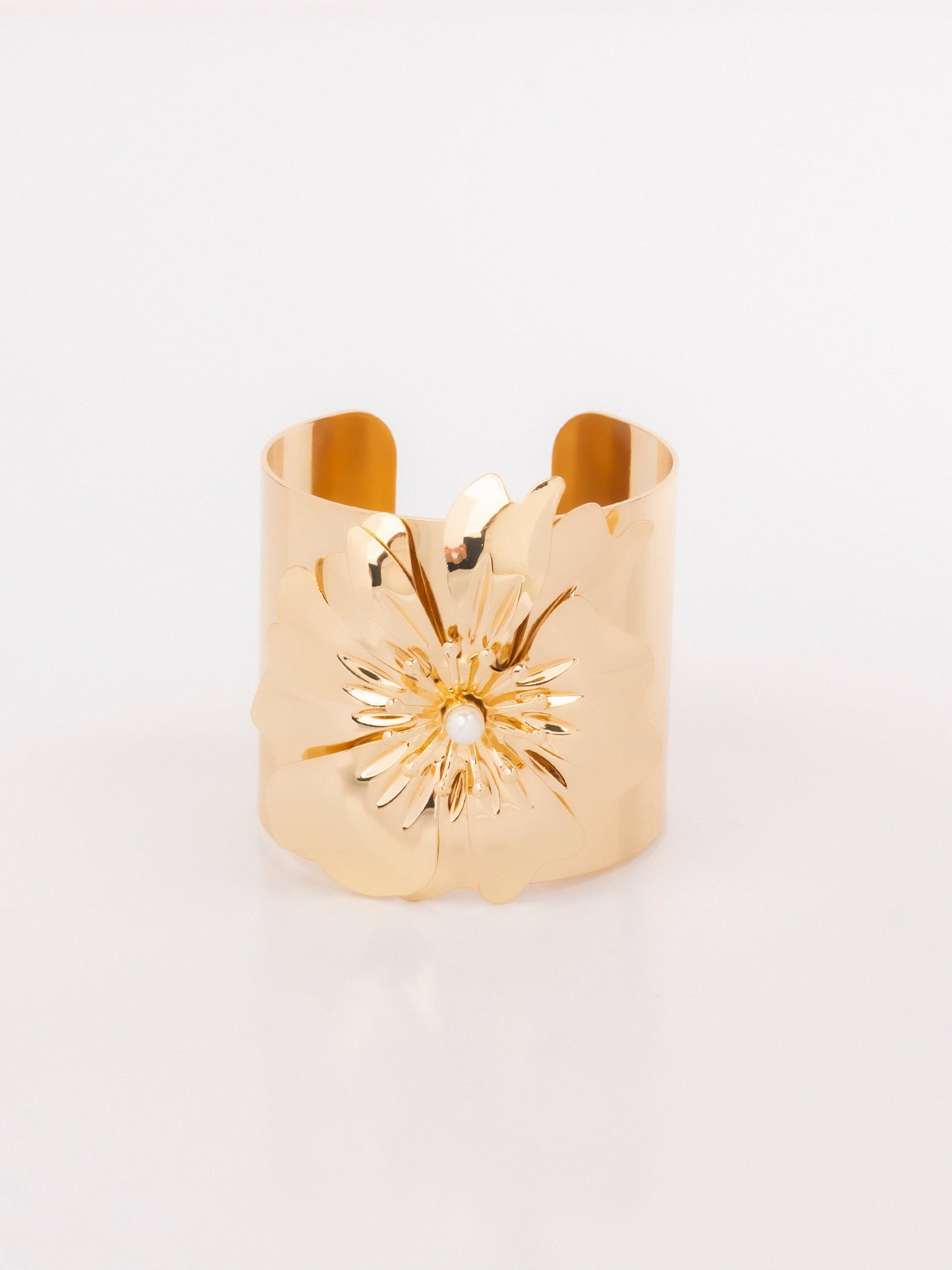 Flower Cuff Bracelet