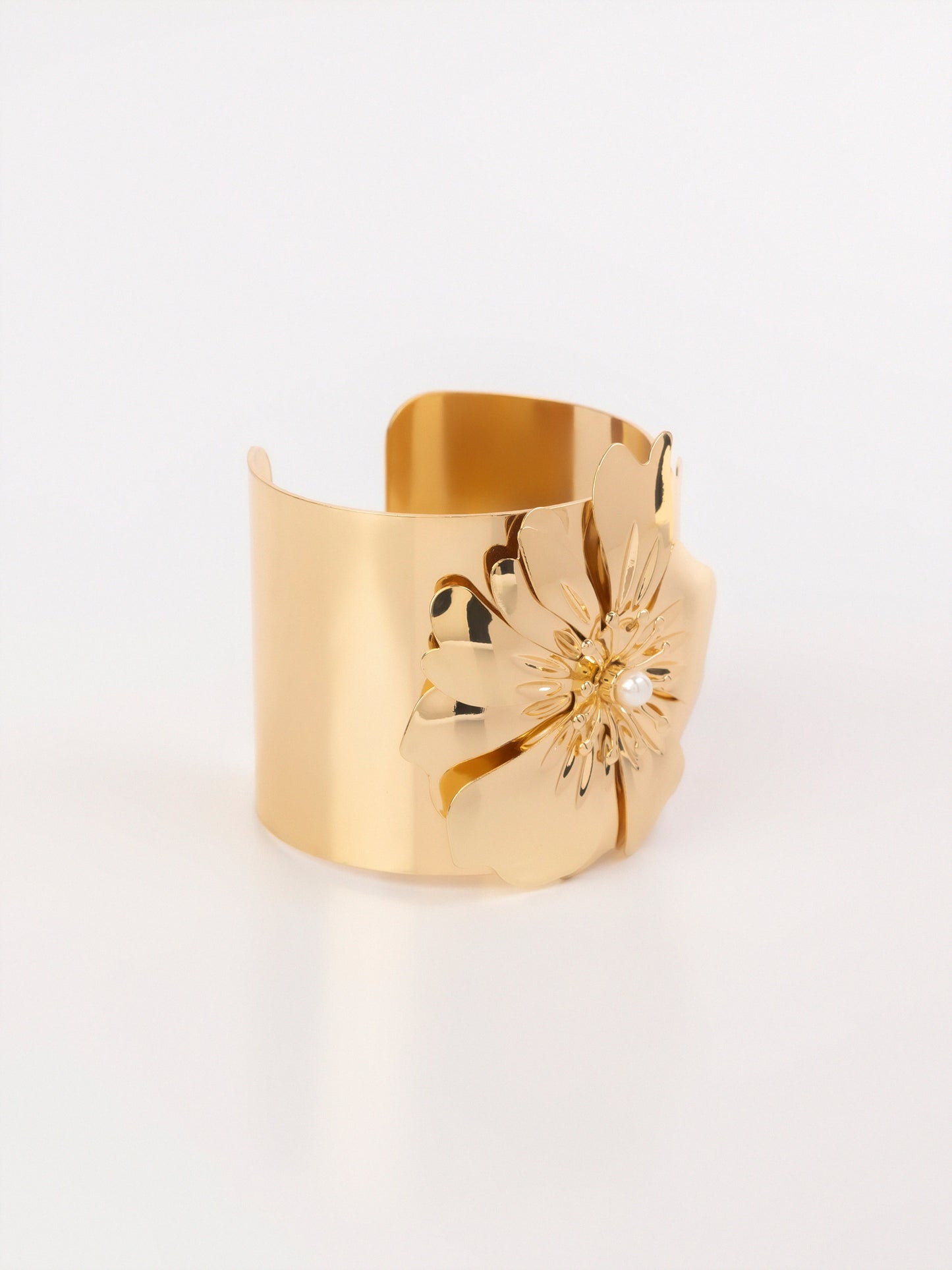 Flower Cuff Bracelet