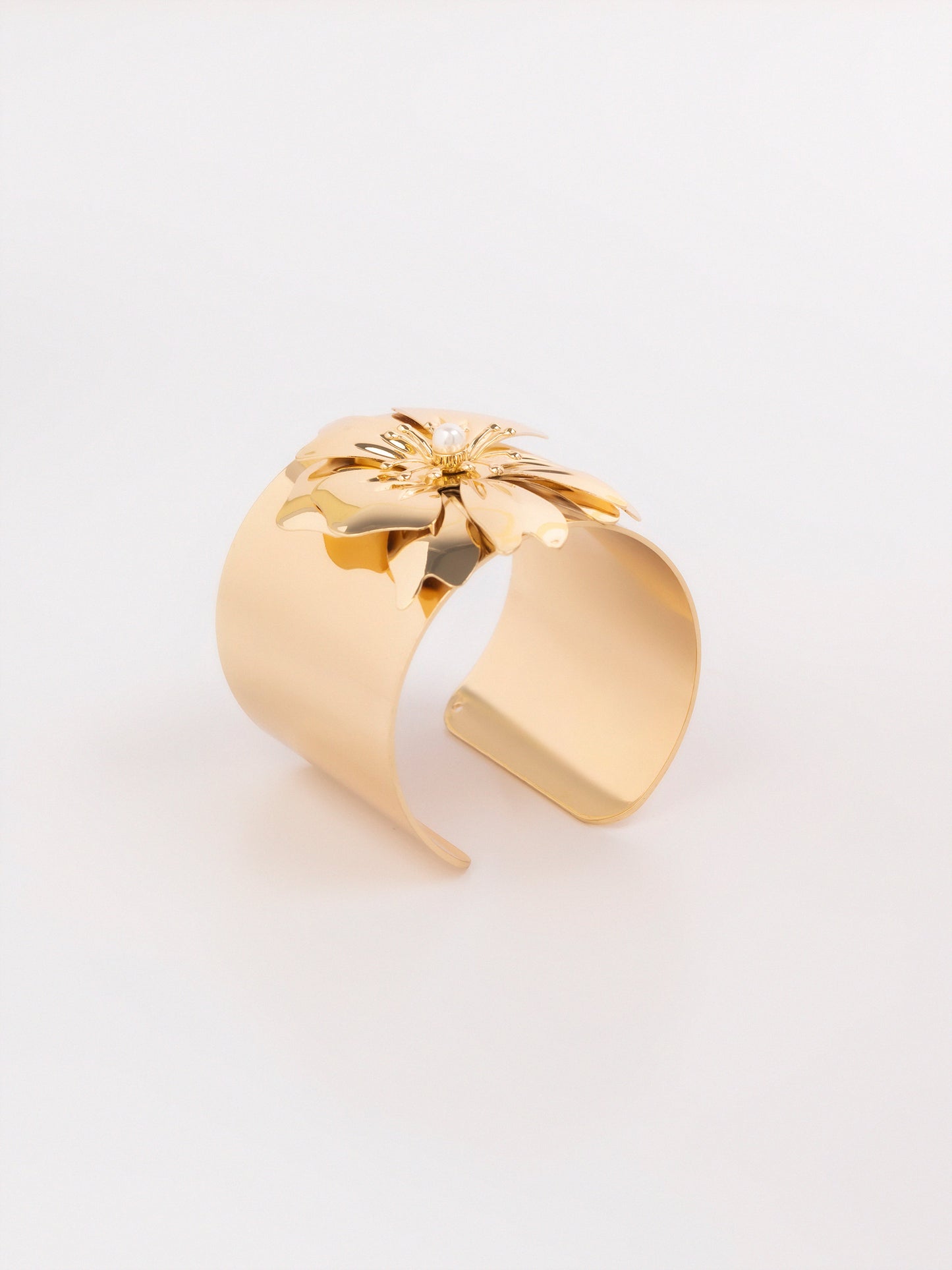 Flower Cuff Bracelet